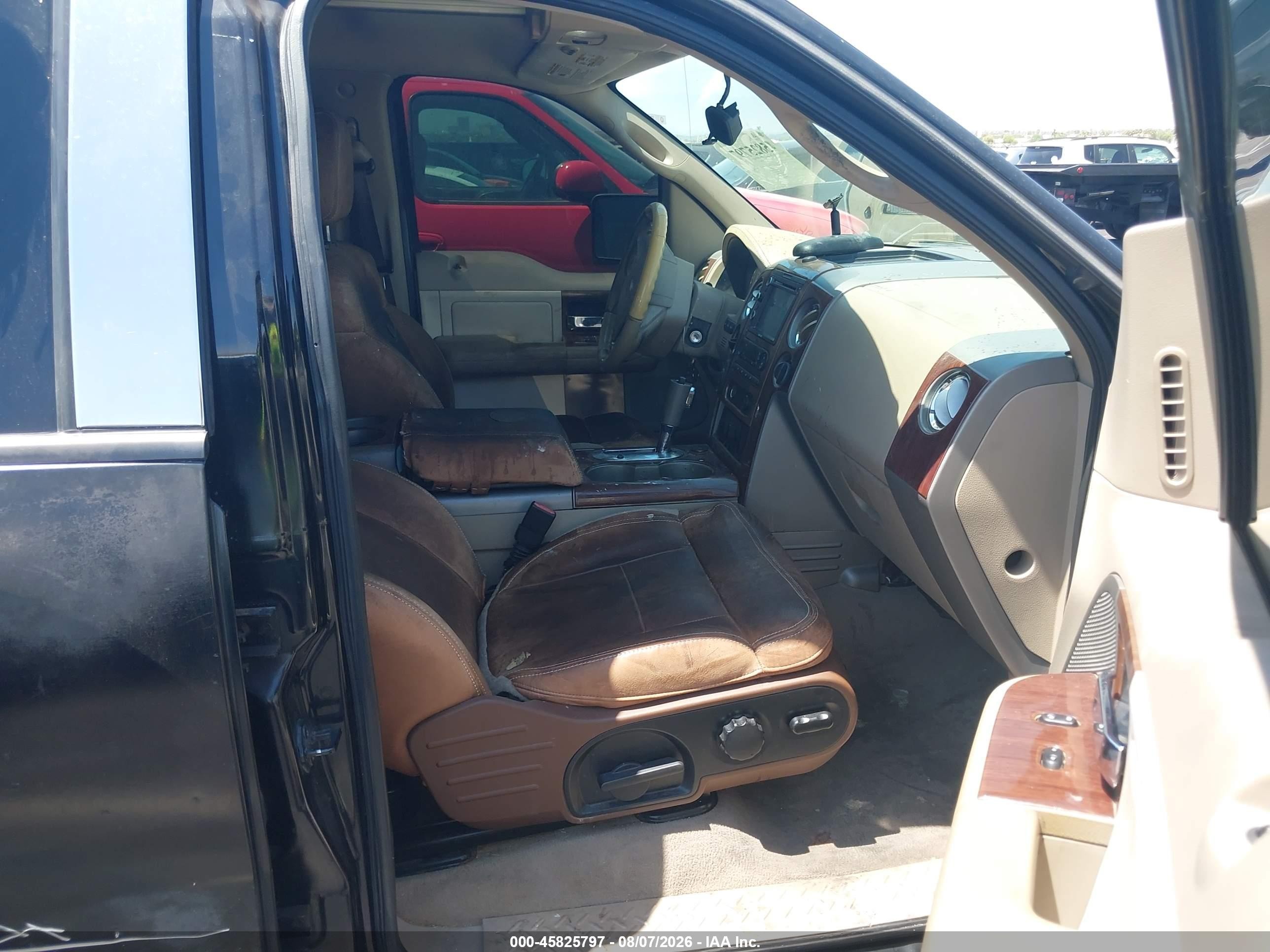2004 Ford F-150 Lariat/xlt Black vin: 1FTPW12504KC04819