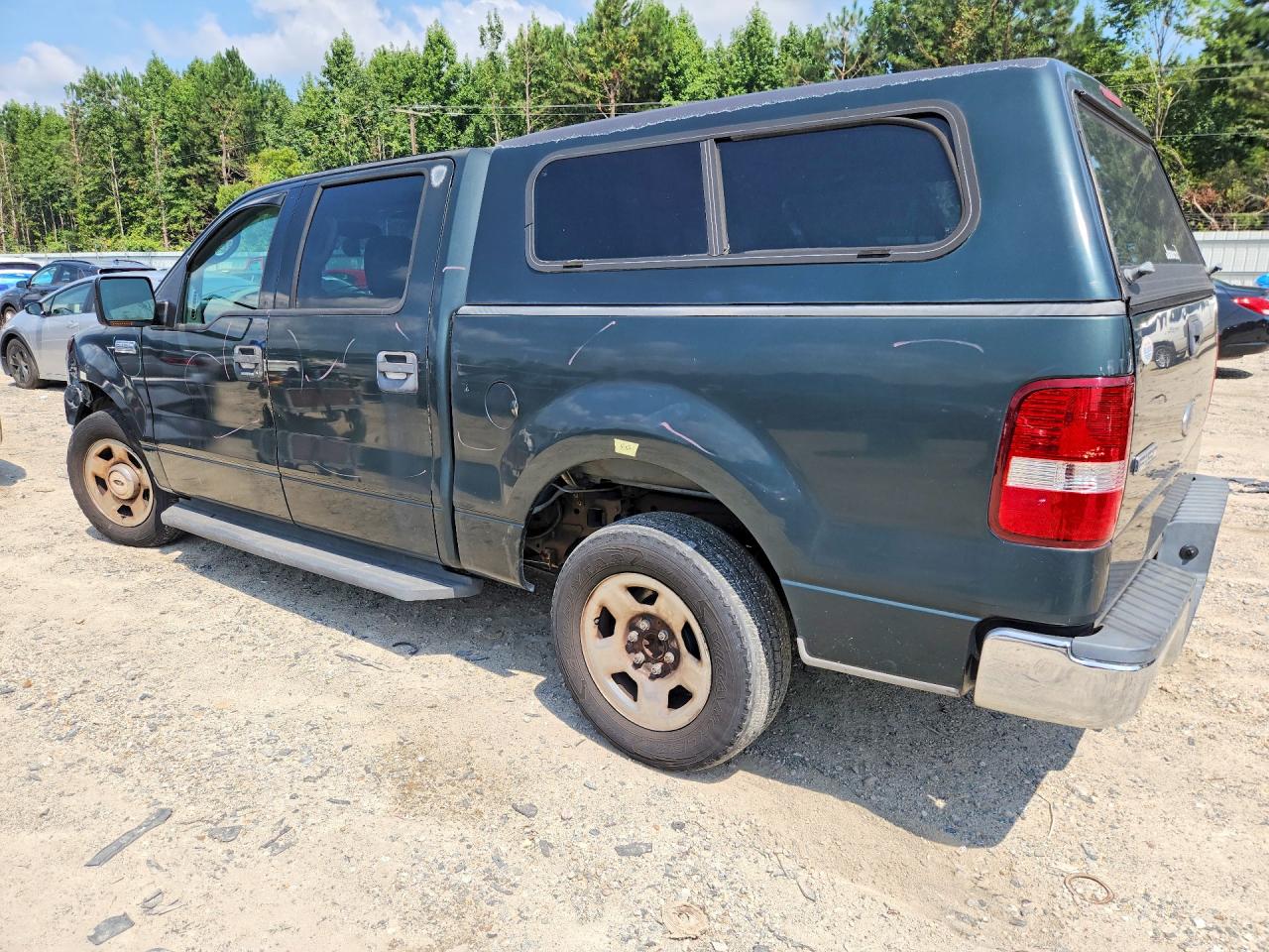 2004 Ford F150 Supercrew Green vin: 1FTPW12504KC27291