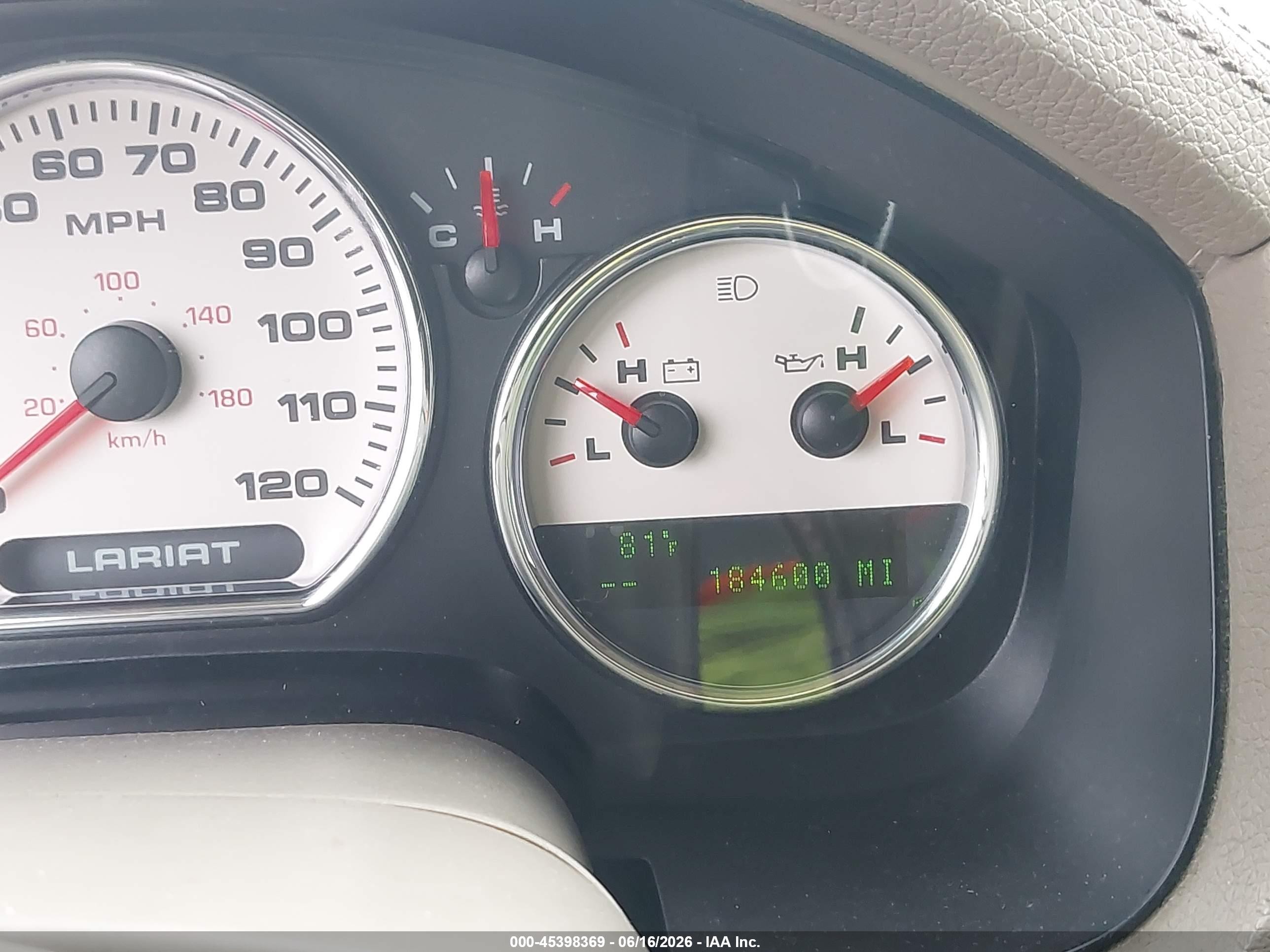 2004 Ford F-150 Lariat/xlt White vin: 1FTPW12504KD07528