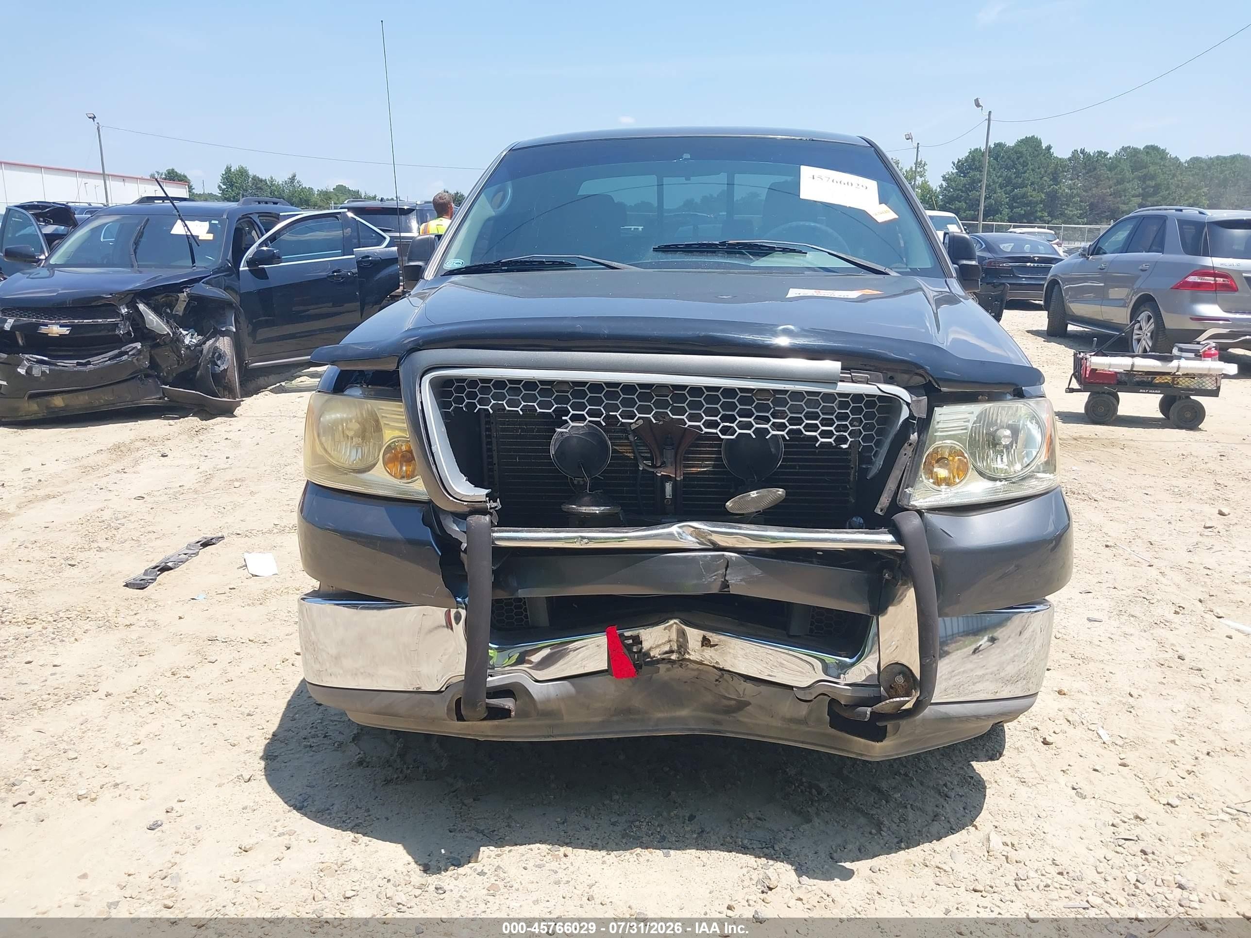 2004 Ford F-150 Lariat/xlt Gray vin: 1FTPW12504KD71794