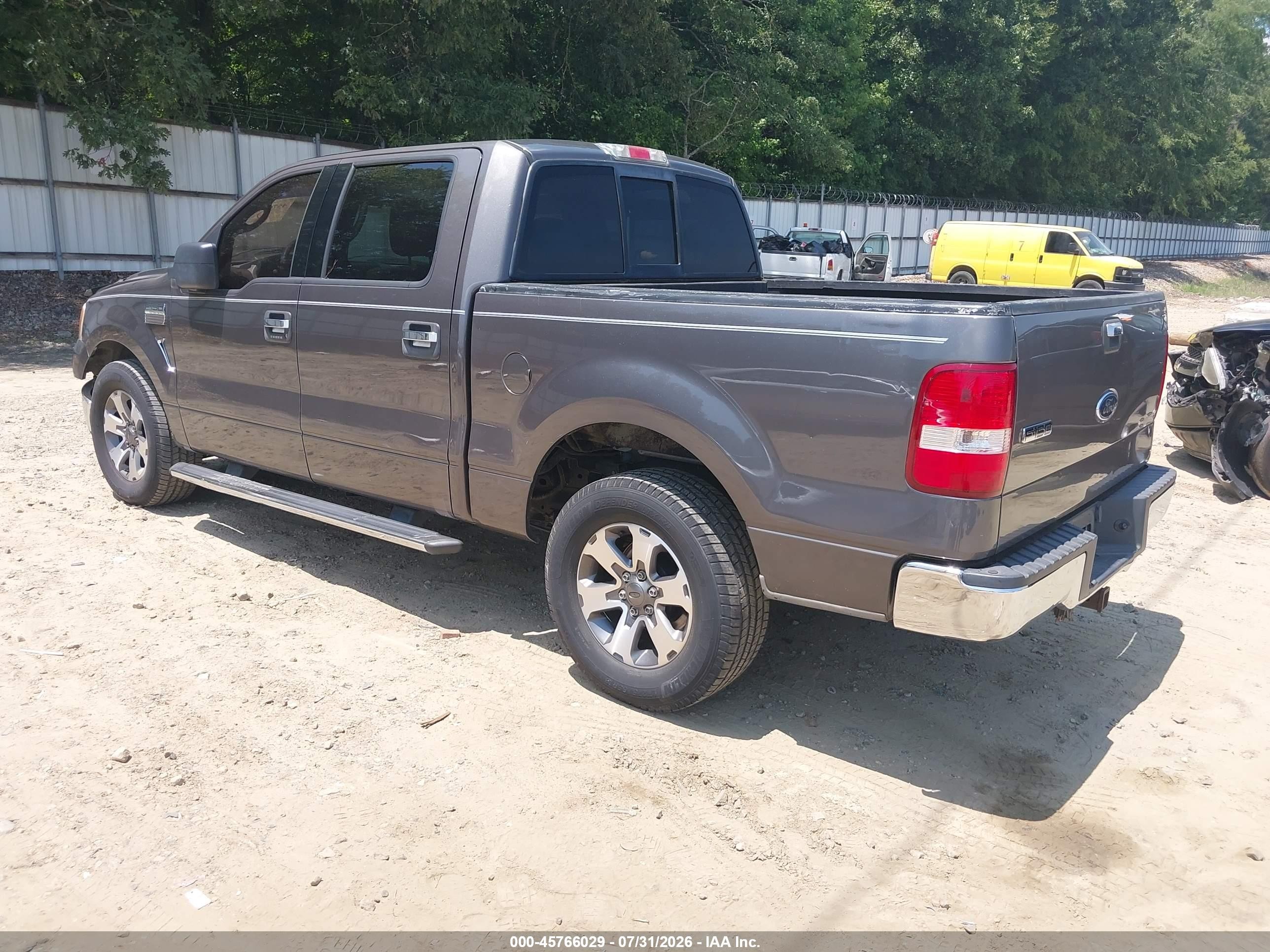 2004 Ford F-150 Lariat/xlt Gray vin: 1FTPW12504KD71794