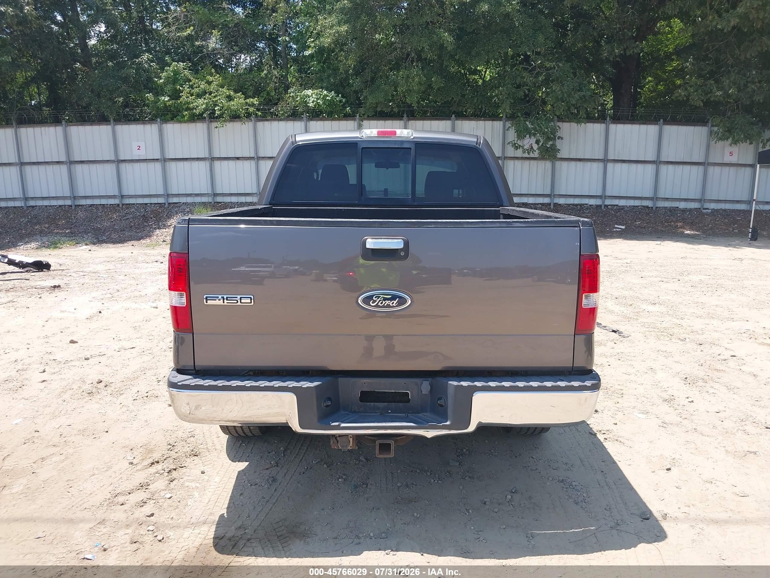 2004 Ford F-150 Lariat/xlt Gray vin: 1FTPW12504KD71794