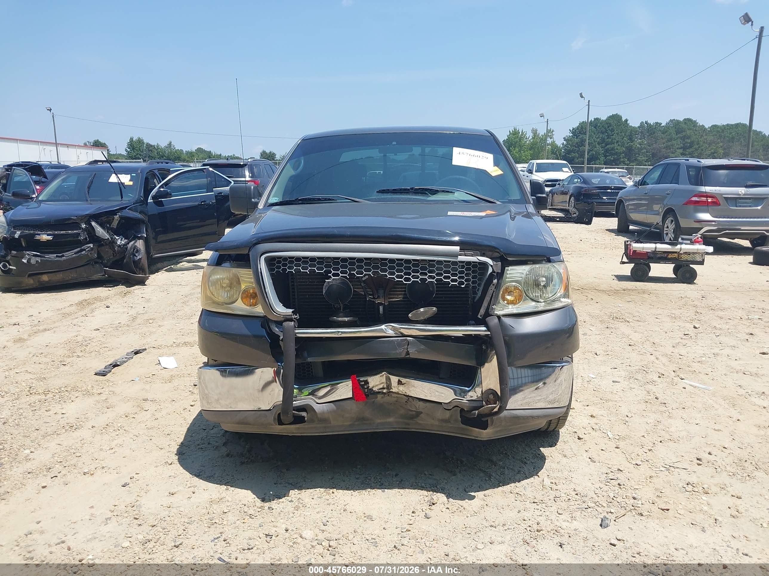2004 Ford F-150 Lariat/xlt Gray vin: 1FTPW12504KD71794