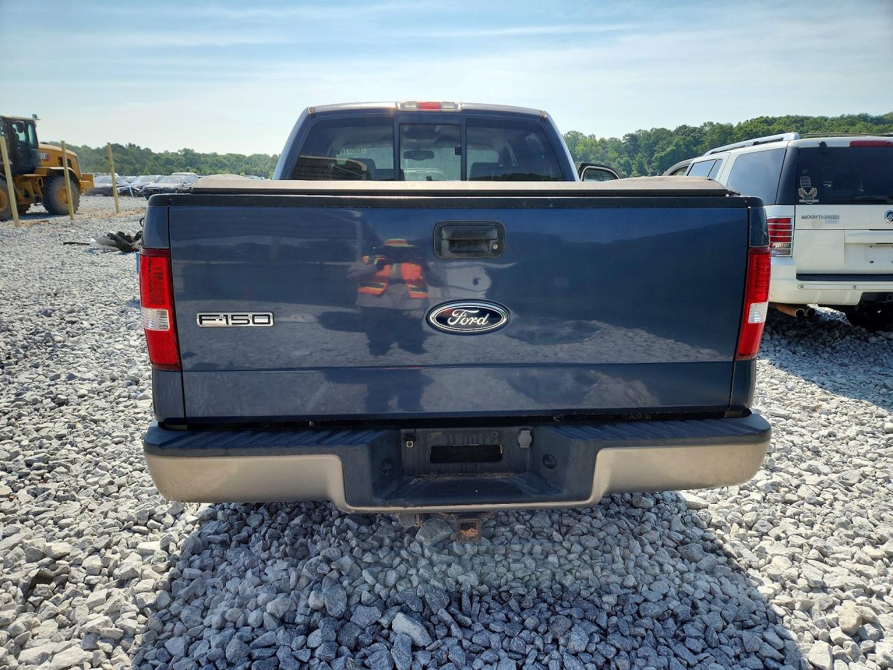 2004 Ford F150 Supercrew Blue vin: 1FTPW12504KD76736