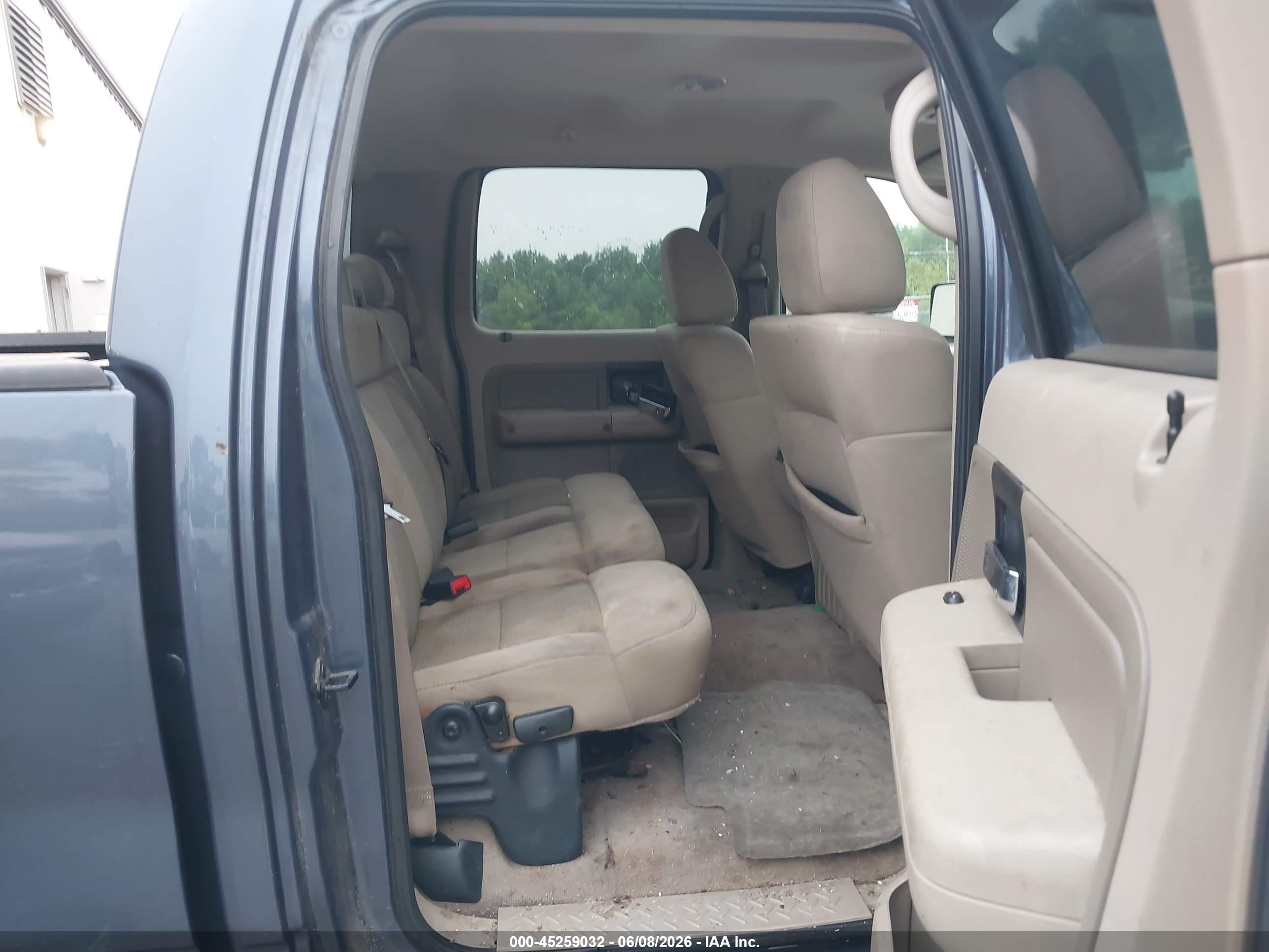 2005 Ford F-150 Lariat/xlt Blue vin: 1FTPW12505FB74599