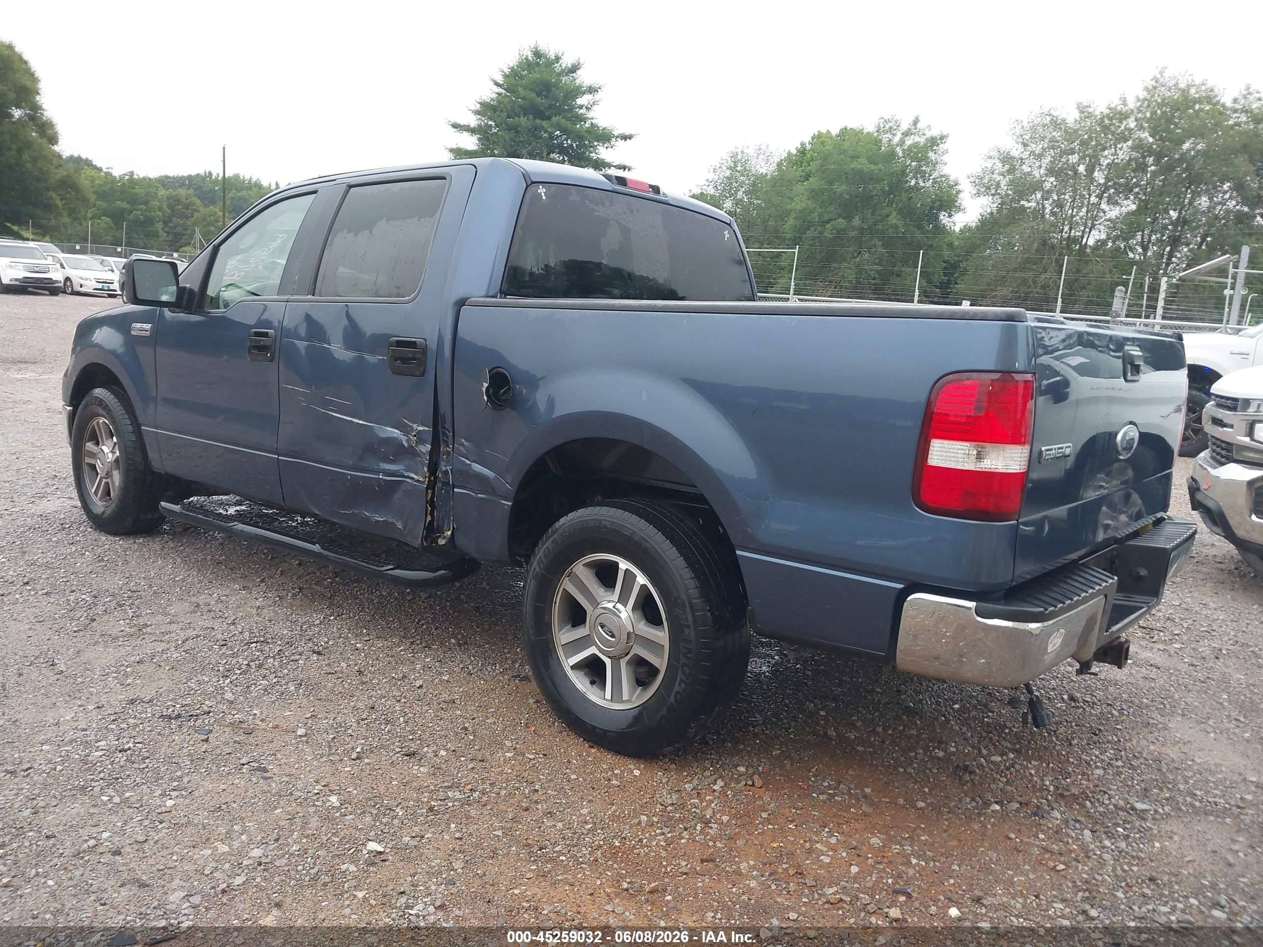 2005 Ford F-150 Lariat/xlt Blue vin: 1FTPW12505FB74599
