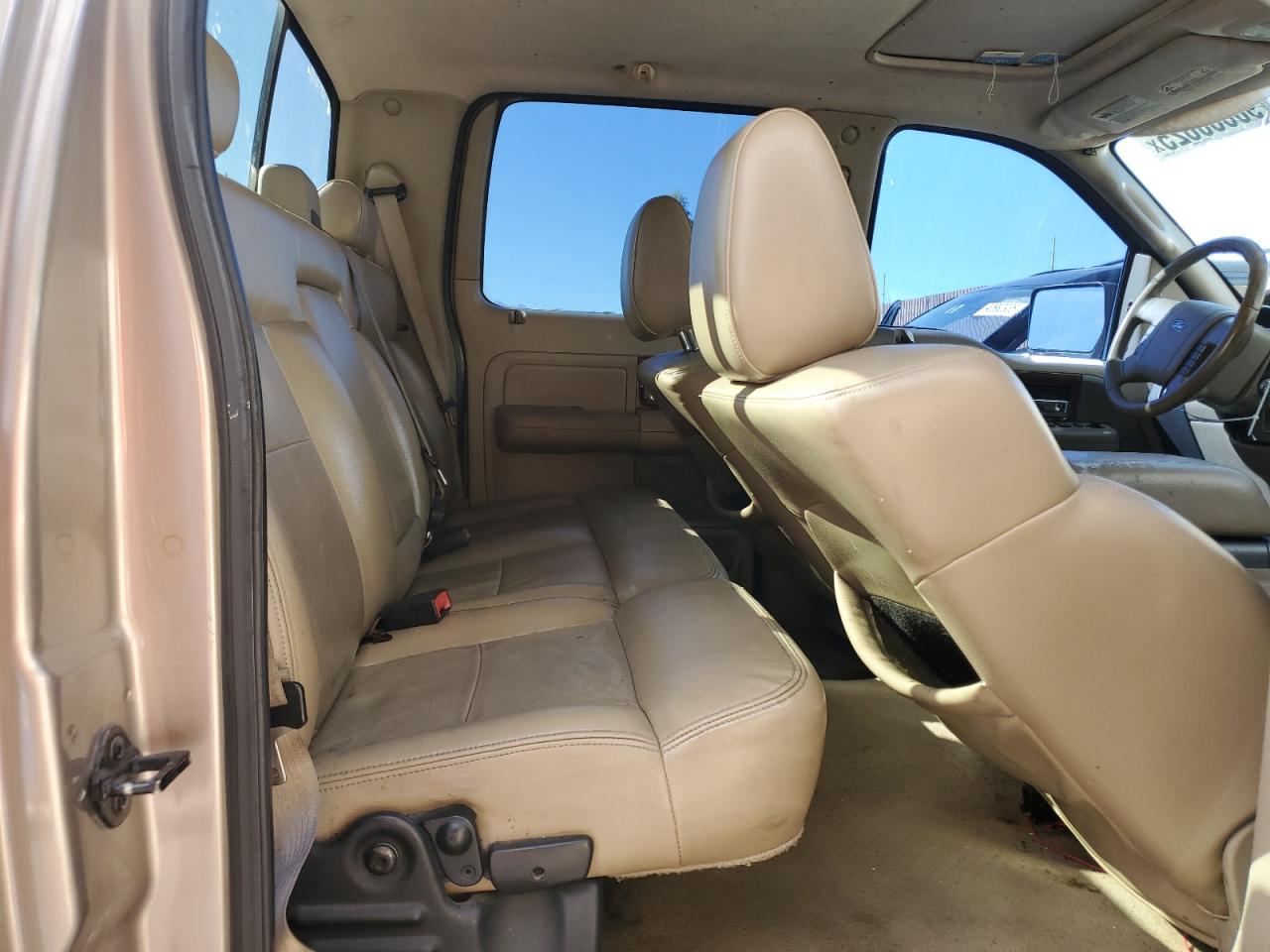 2005 Ford F150 Supercrew Tan vin: 1FTPW12505KB72309