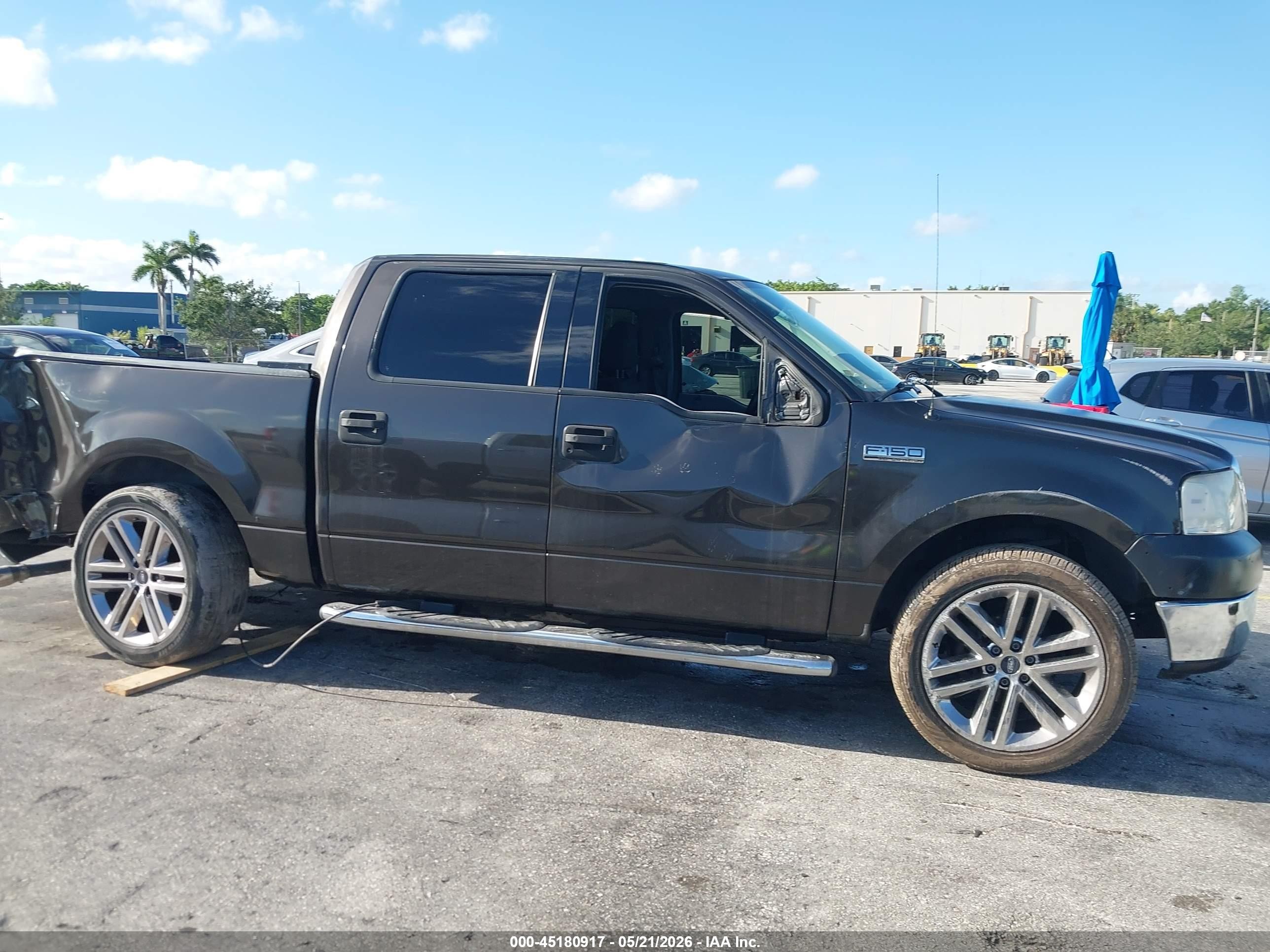 2005 Ford F-150 Lariat/xlt Brown vin: 1FTPW12505KD04646