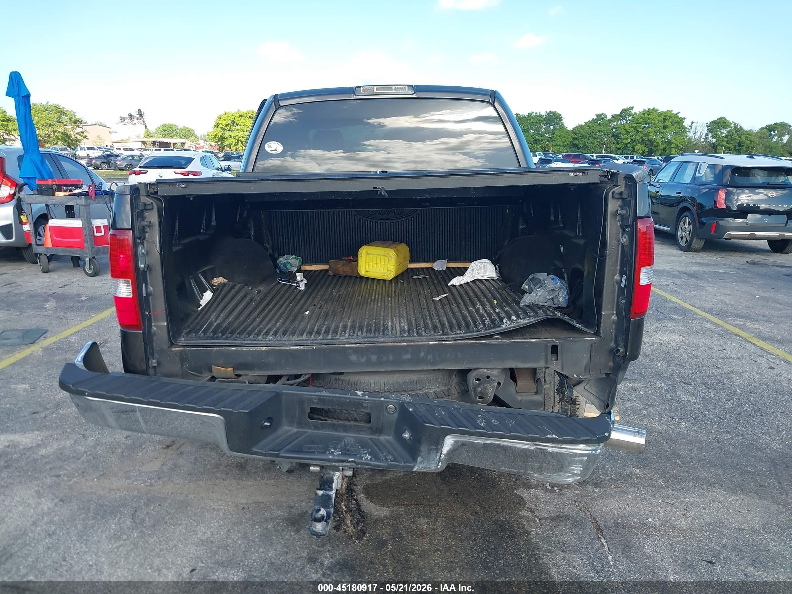 2005 Ford F-150 Lariat/xlt Brown vin: 1FTPW12505KD04646
