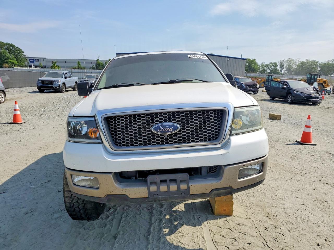 2005 Ford F150 Supercrew Белый vin: 1FTPW12505KD59324