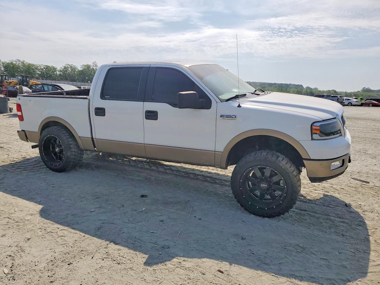 2005 Ford F150 Supercrew Белый vin: 1FTPW12505KD59324