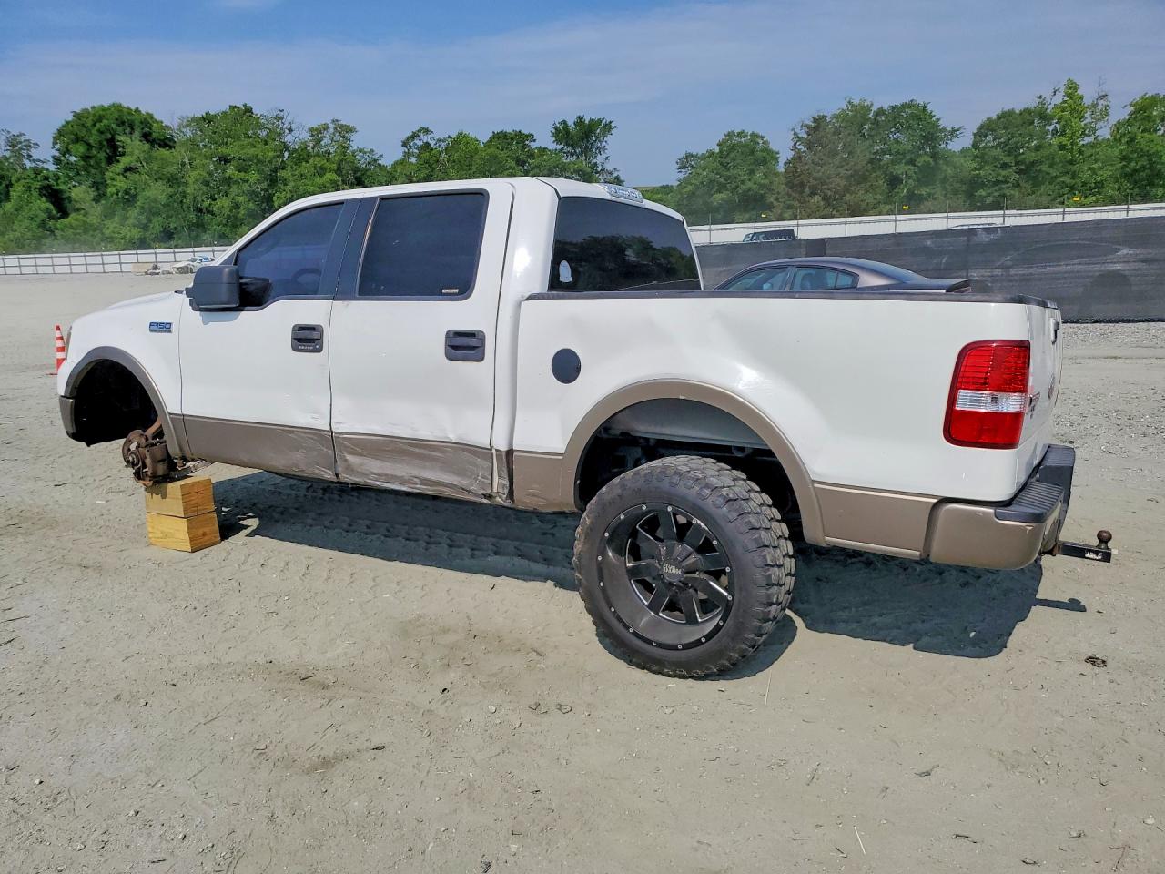 2005 Ford F150 Supercrew Белый vin: 1FTPW12505KD59324