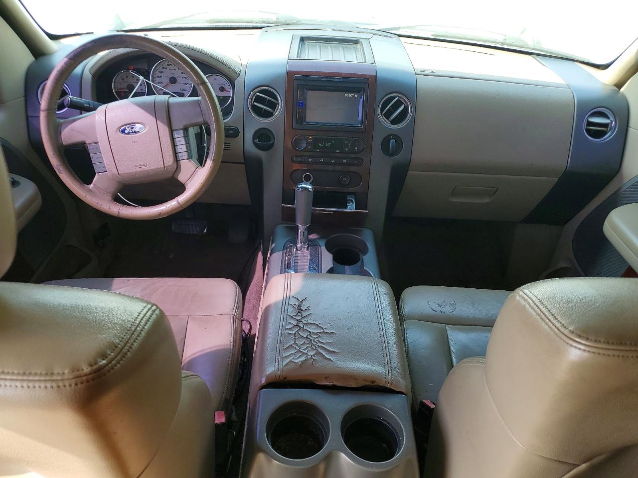 2005 Ford F150 Supercrew Белый vin: 1FTPW12505KD59324