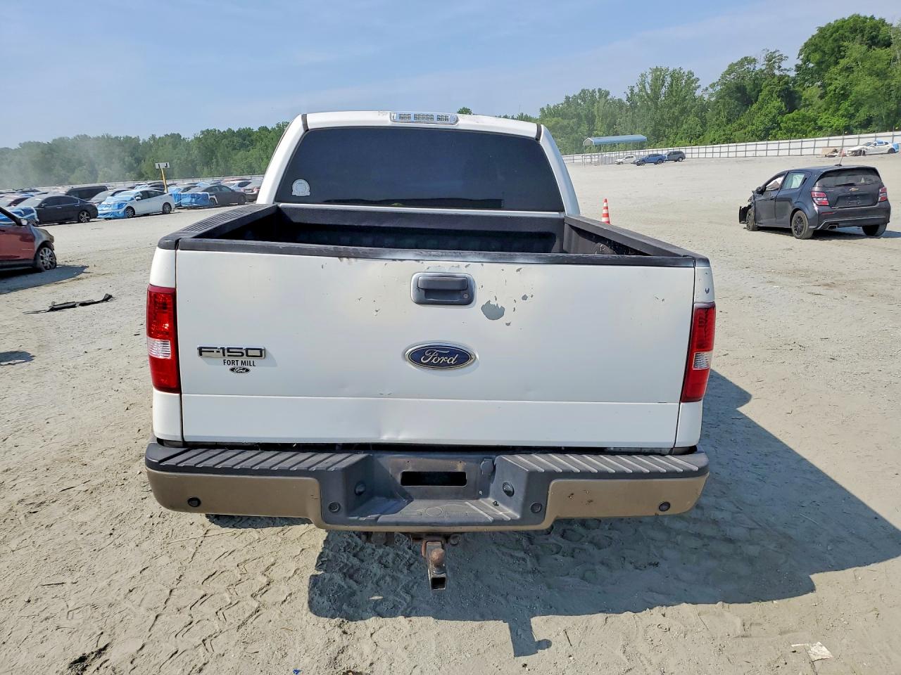 2005 Ford F150 Supercrew Белый vin: 1FTPW12505KD59324