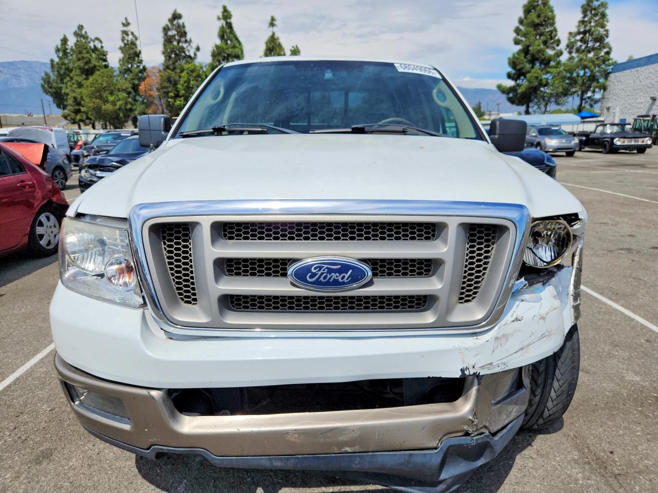 2005 Ford F150 Белый vin: 1FTPW12505KE52067
