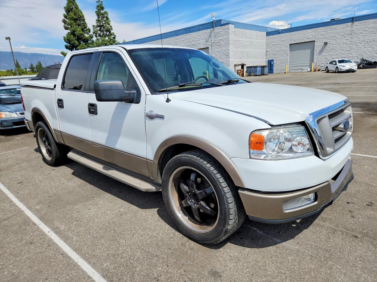2005 Ford F150 Белый vin: 1FTPW12505KE52067