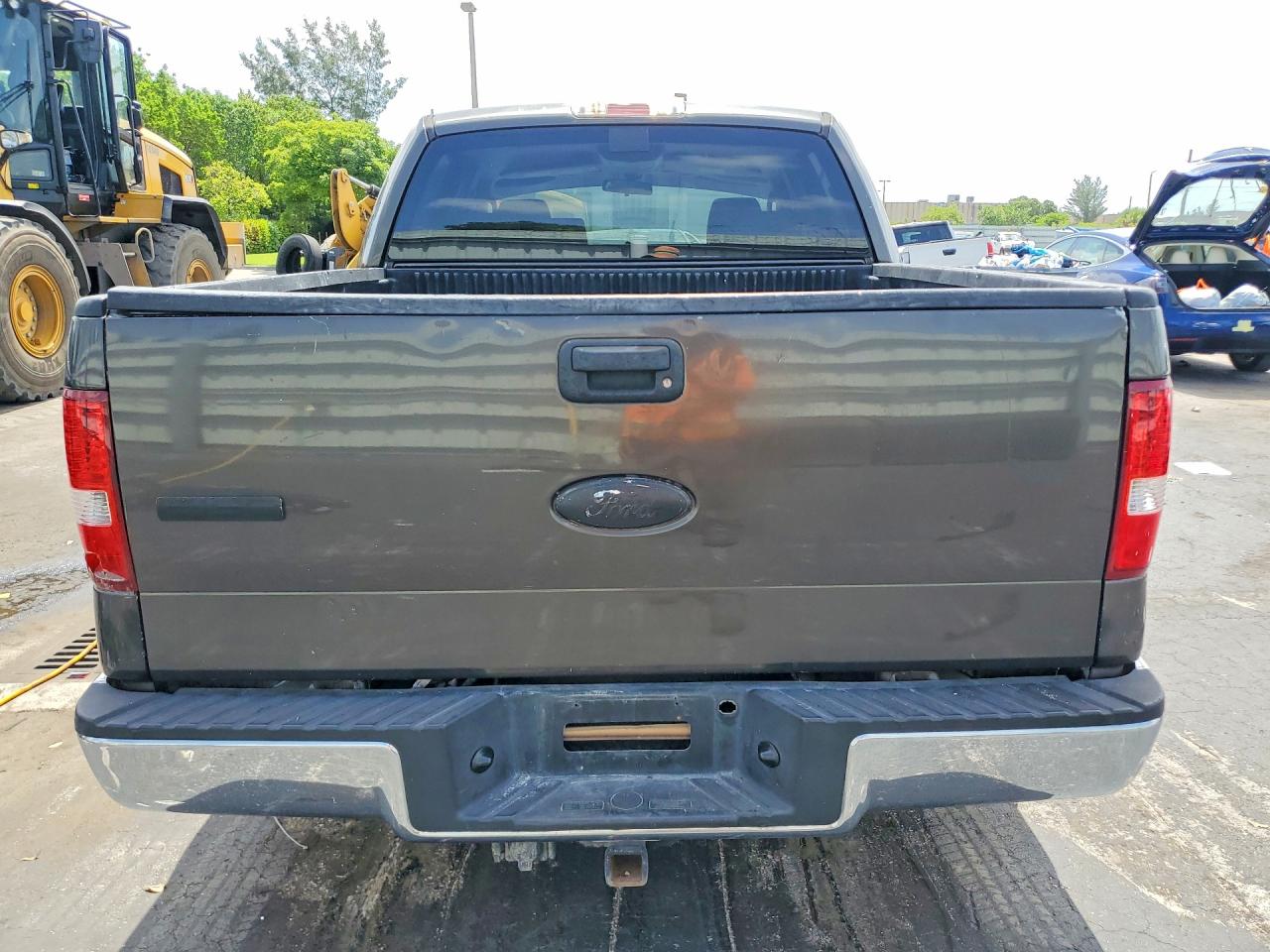 2006 Ford F150 Supercrew Серый vin: 1FTPW12506FA25191