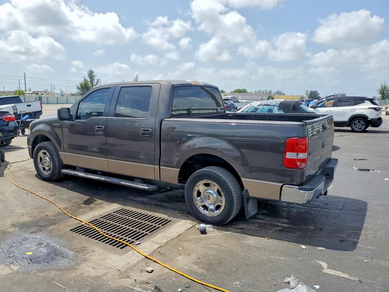 2006 Ford F150 Supercrew Серый vin: 1FTPW12506FA25191