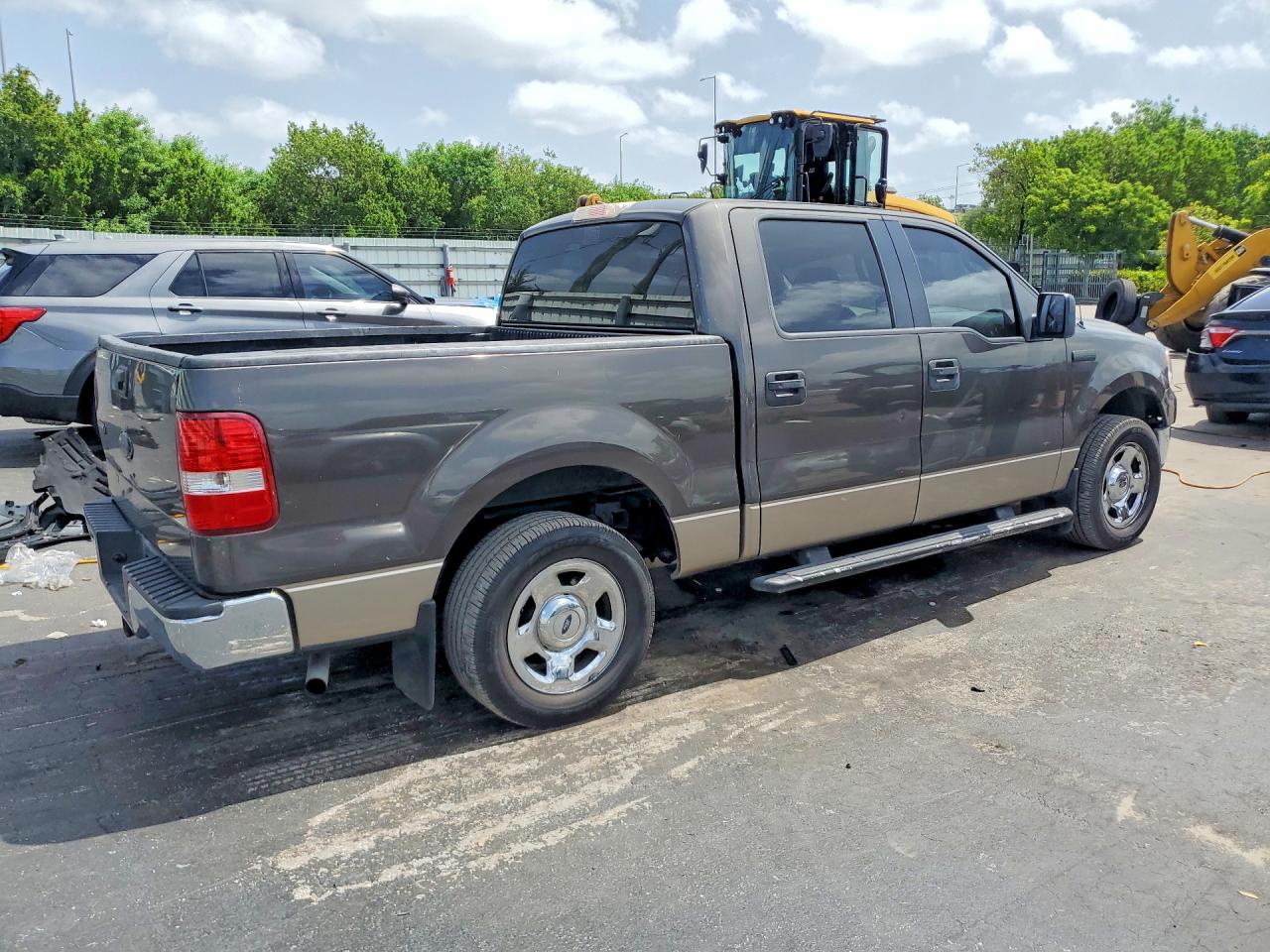 2006 Ford F150 Supercrew Серый vin: 1FTPW12506FA25191