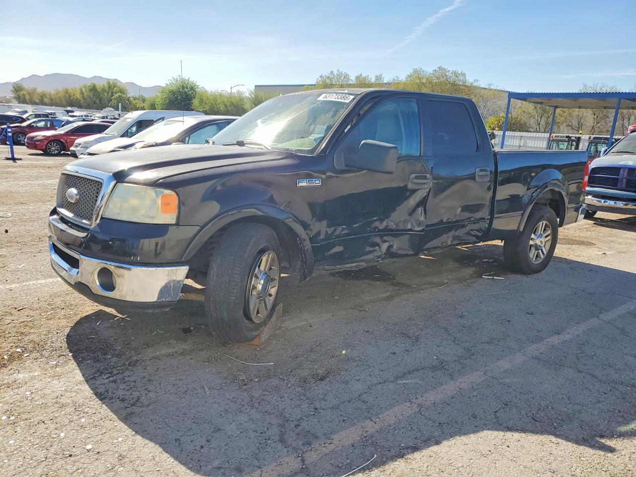 2006 Ford F150 Supercrew Black vin: 1FTPW12506FA71720