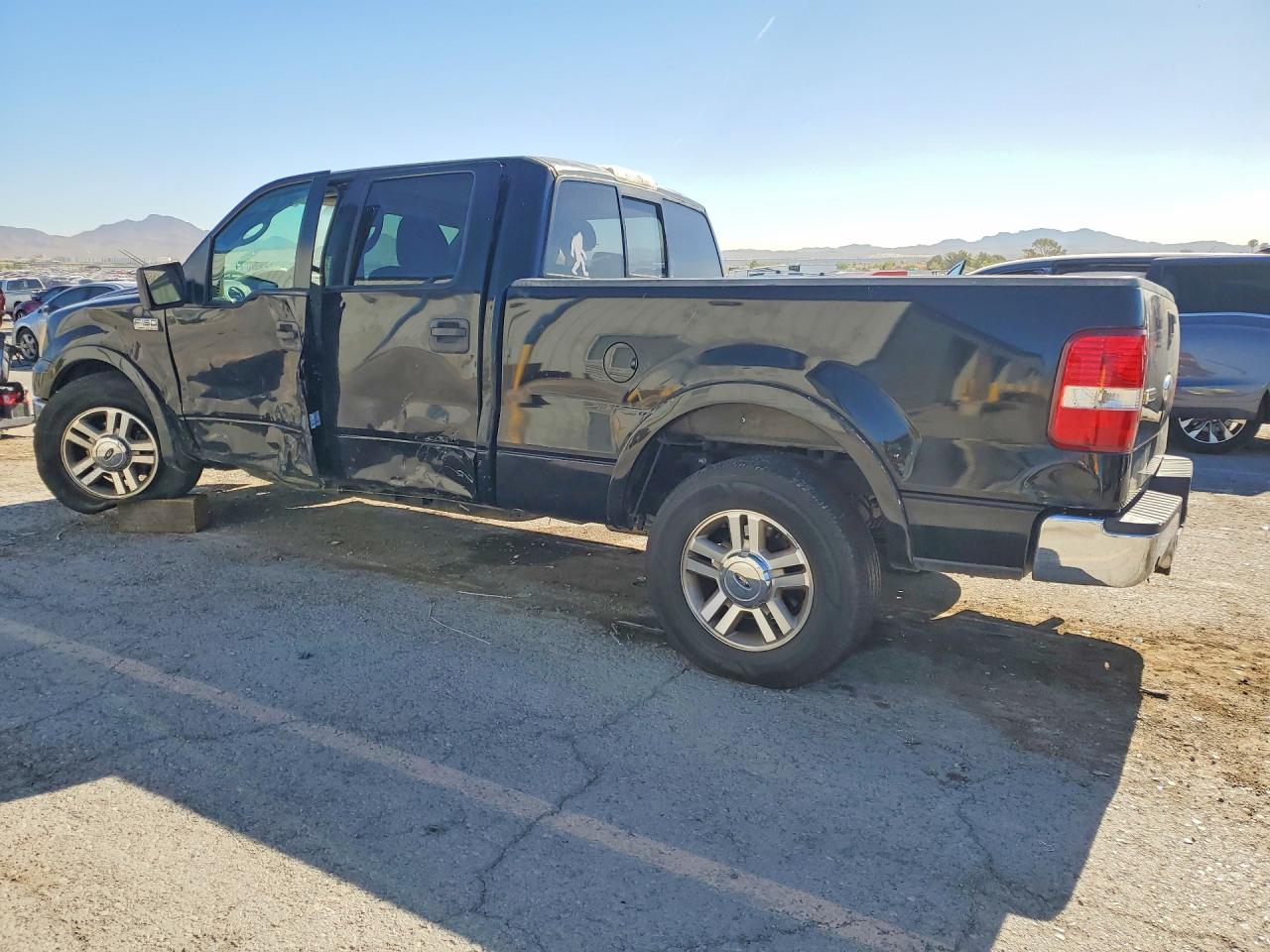 2006 Ford F150 Supercrew Black vin: 1FTPW12506FA71720