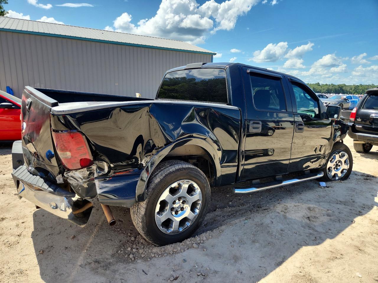 2006 Ford F150 Supercrew Black vin: 1FTPW12506FB22231