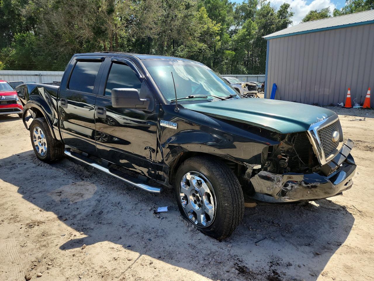 2006 Ford F150 Supercrew Black vin: 1FTPW12506FB22231