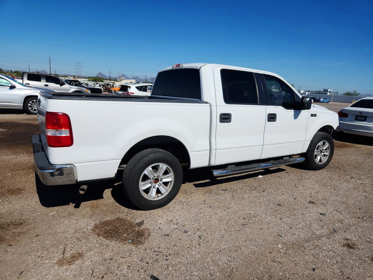2006 Ford F150 Supercrew White vin: 1FTPW12506KB16260