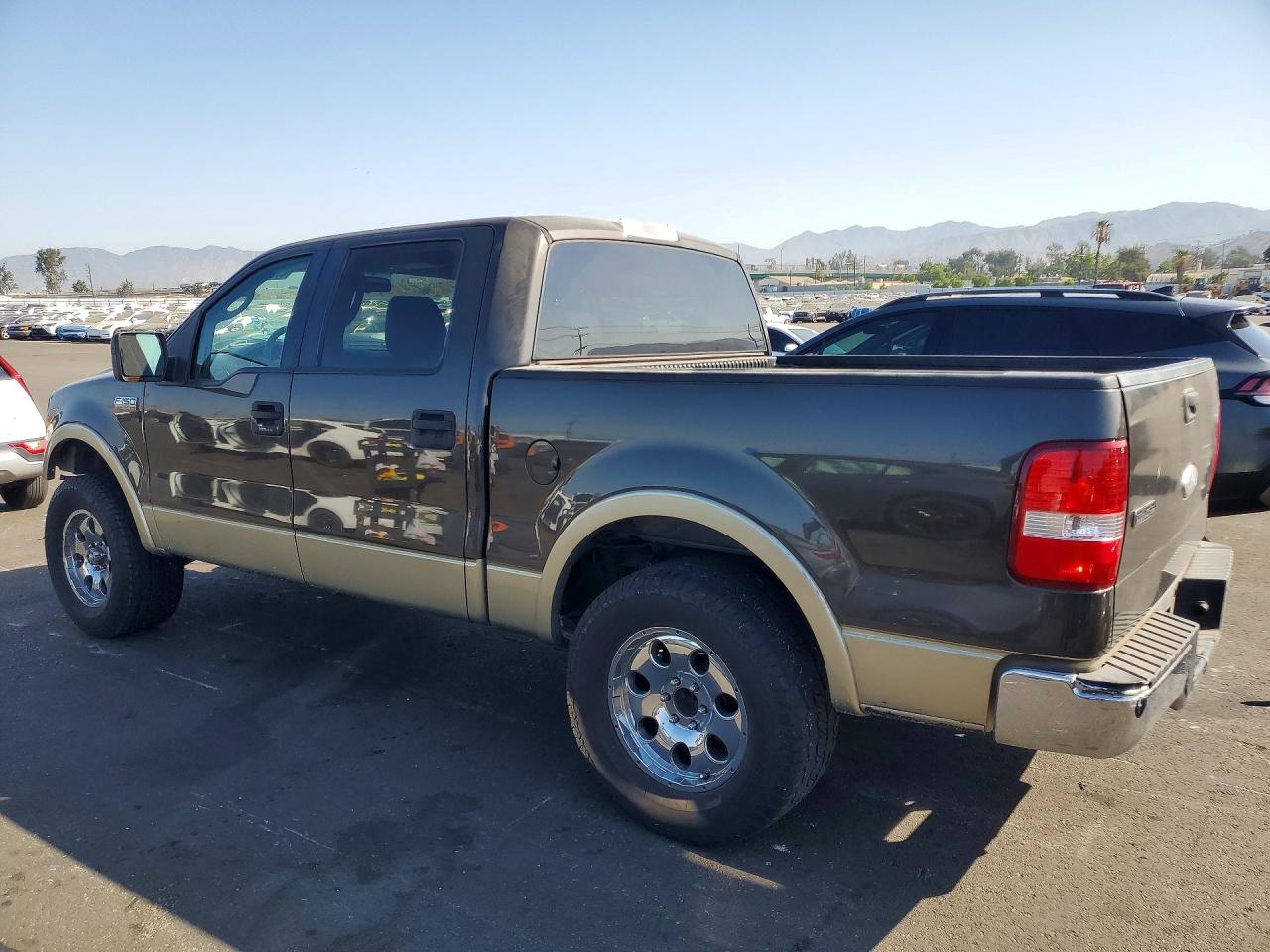 2006 Ford F150 Supercrew Gray vin: 1FTPW12506KB31356