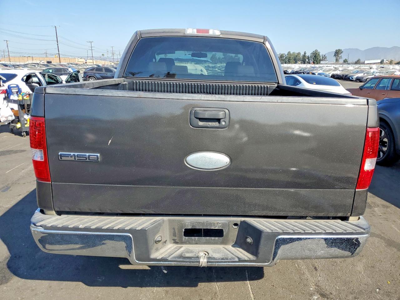 2006 Ford F150 Supercrew Gray vin: 1FTPW12506KB31356