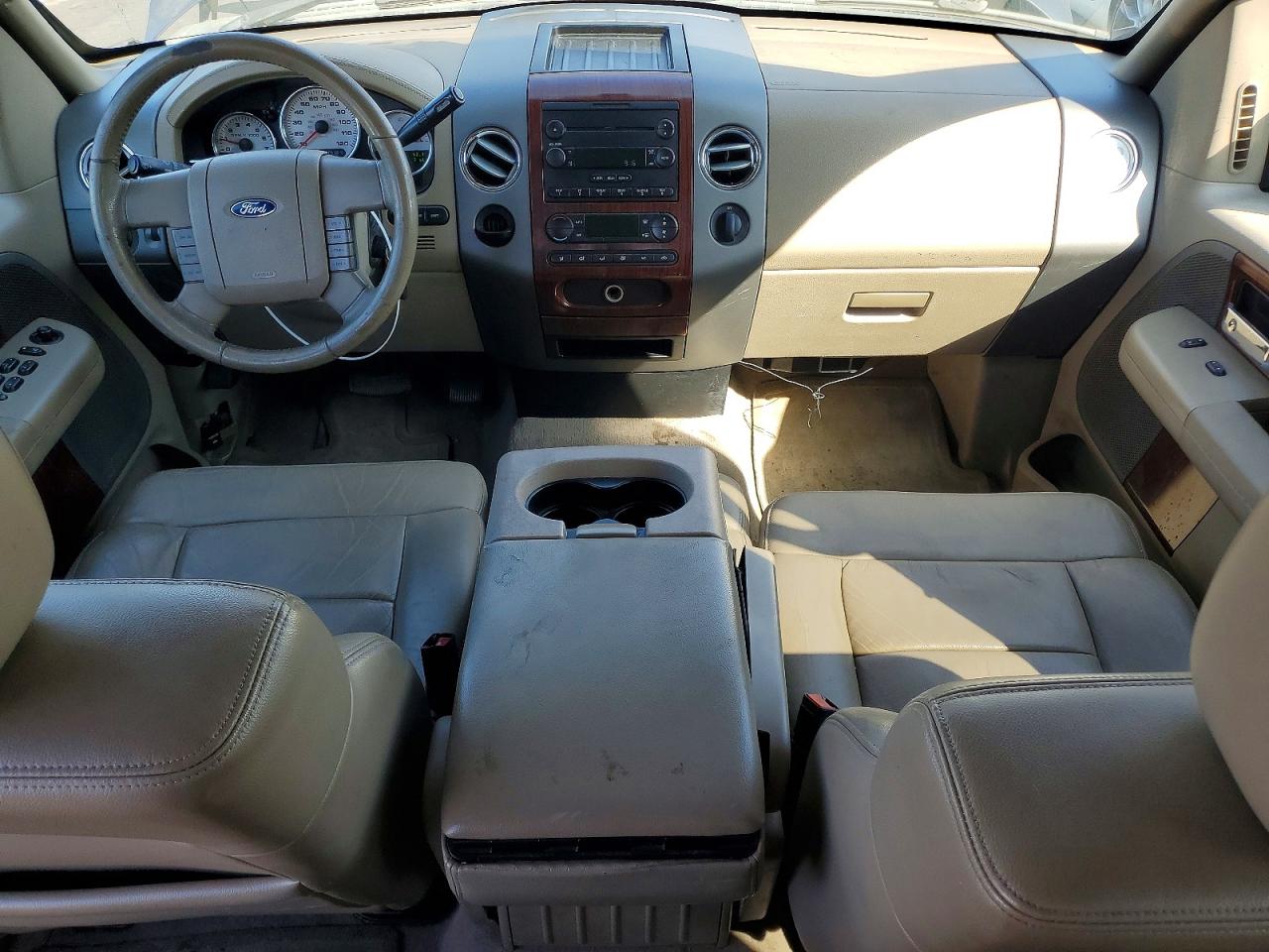 2006 Ford F150 Supercrew Gray vin: 1FTPW12506KB31356