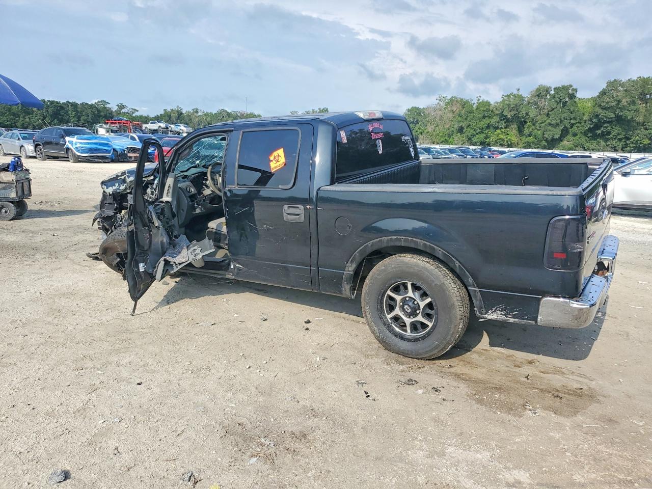 2006 Ford F150 Supercrew Black vin: 1FTPW12506KB96434