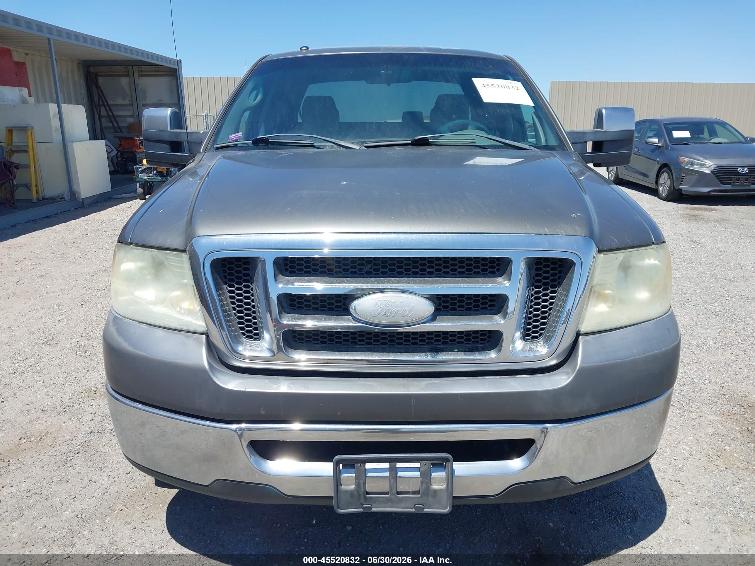 2008 Ford F-150 60th Anniversary/fx2/king Ranch/lariat/limited/xlt Gray vin: 1FTPW12508FA24447