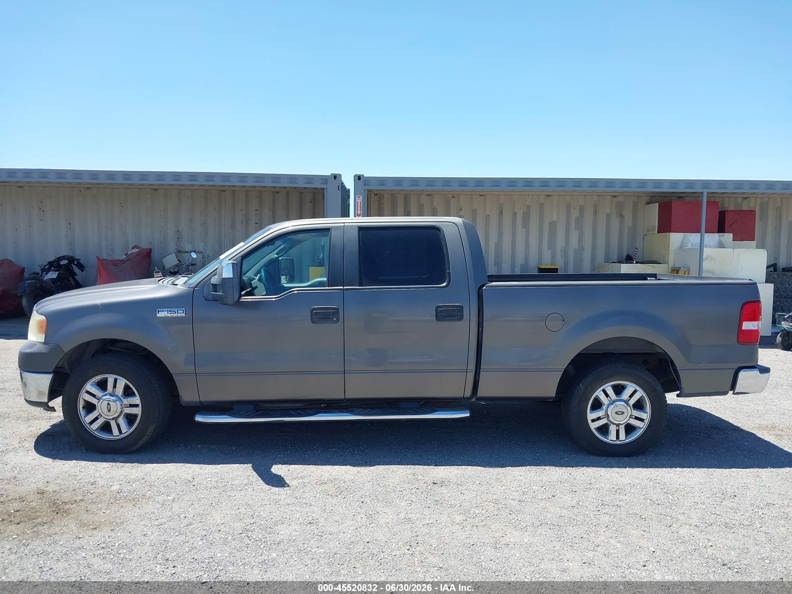 2008 Ford F-150 60th Anniversary/fx2/king Ranch/lariat/limited/xlt Gray vin: 1FTPW12508FA24447