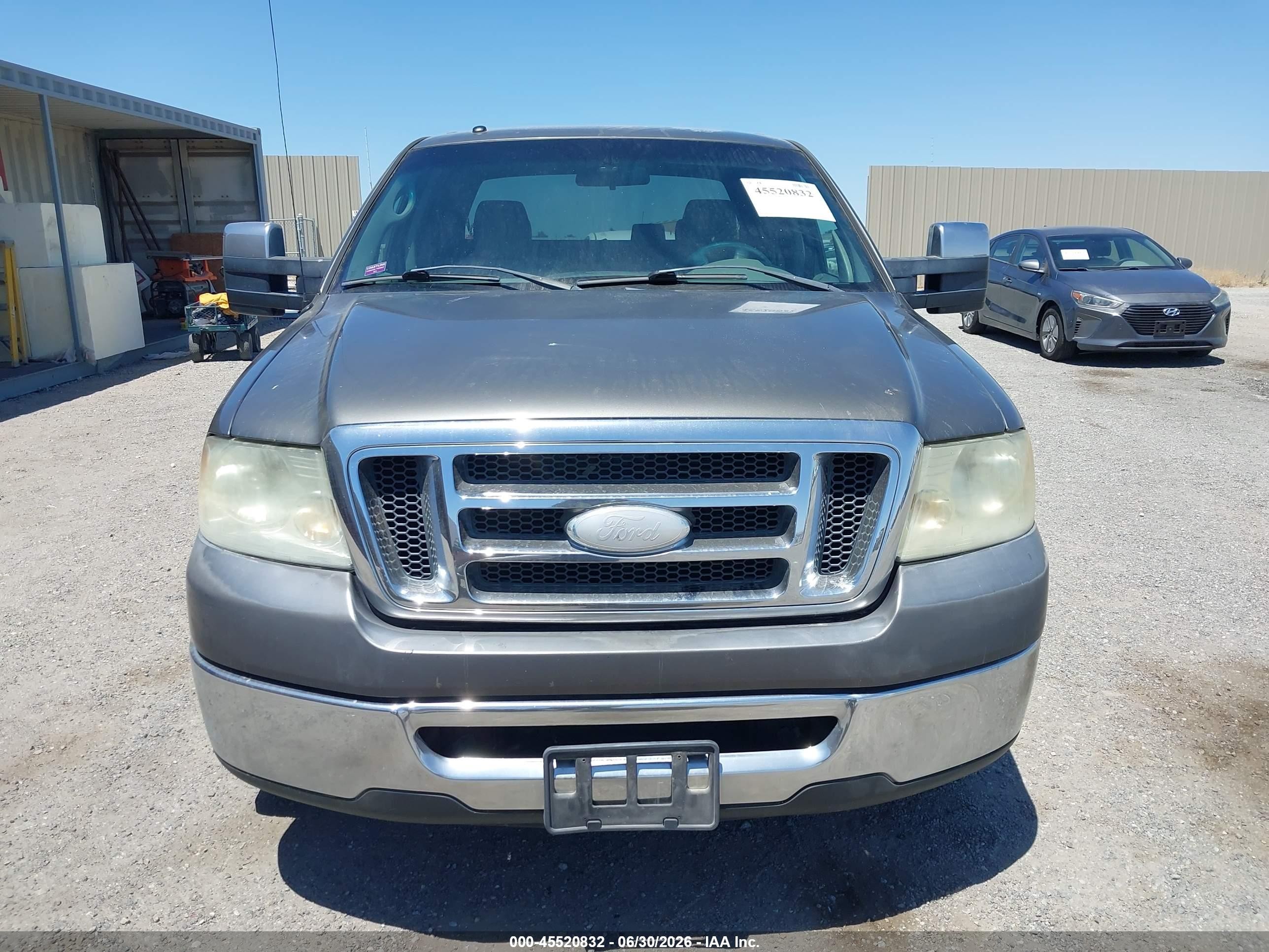 2008 Ford F-150 60th Anniversary/fx2/king Ranch/lariat/limited/xlt Gray vin: 1FTPW12508FA24447