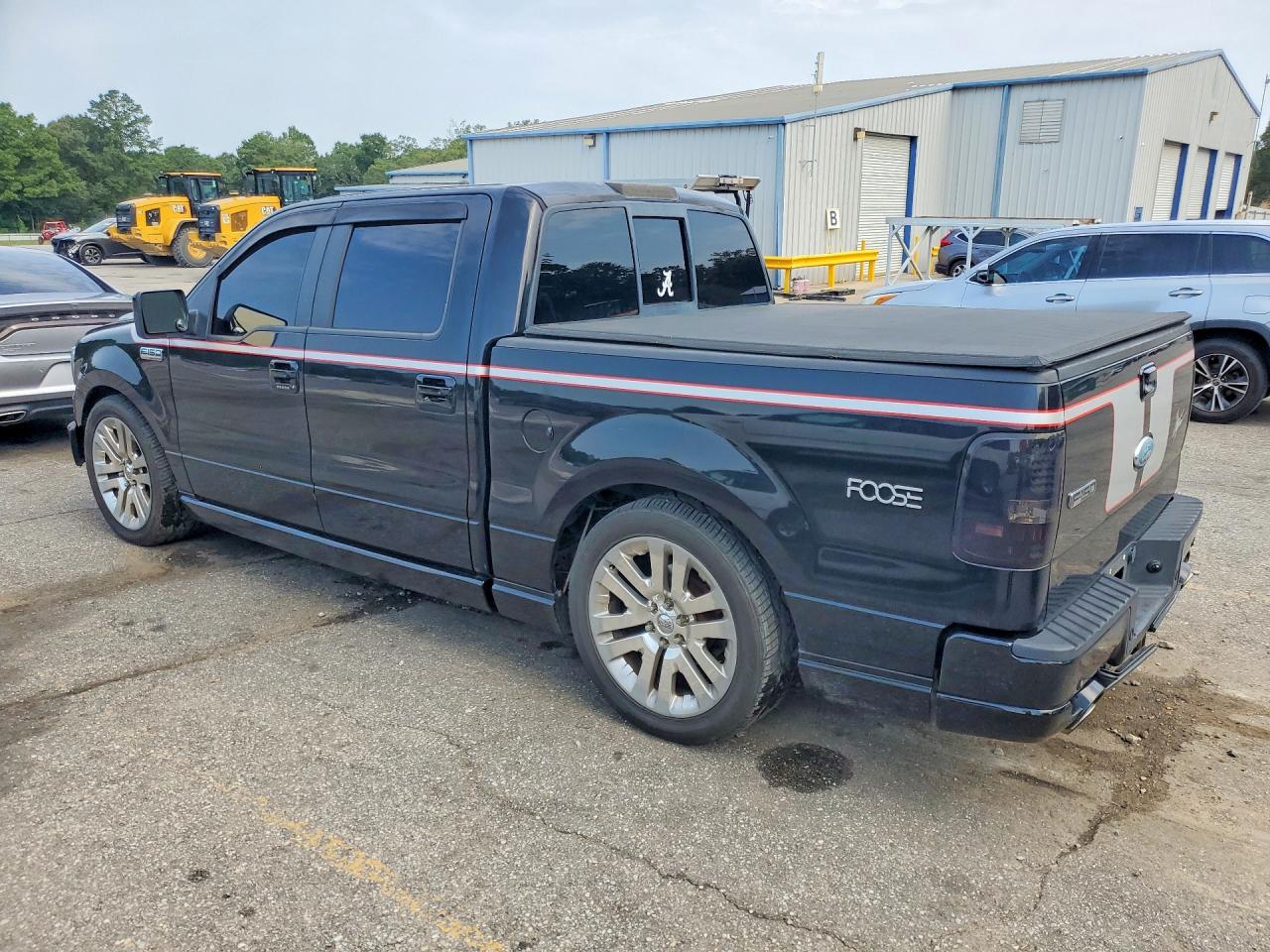 2008 Ford F150 Supercrew Black vin: 1FTPW12508KD24142