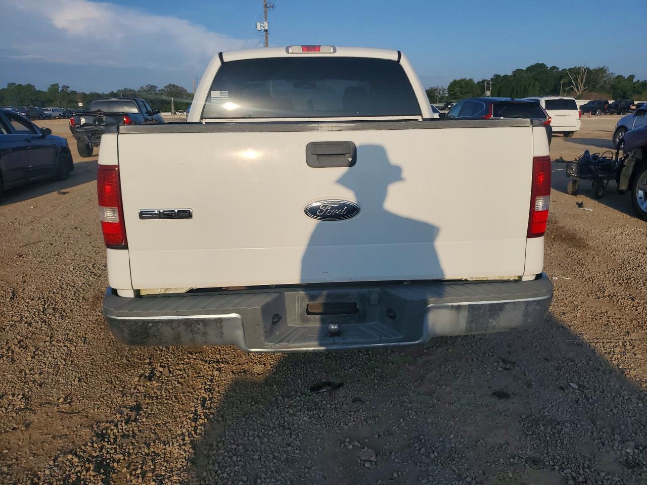 2004 Ford F150 Supercrew White vin: 1FTPW12514KA34745