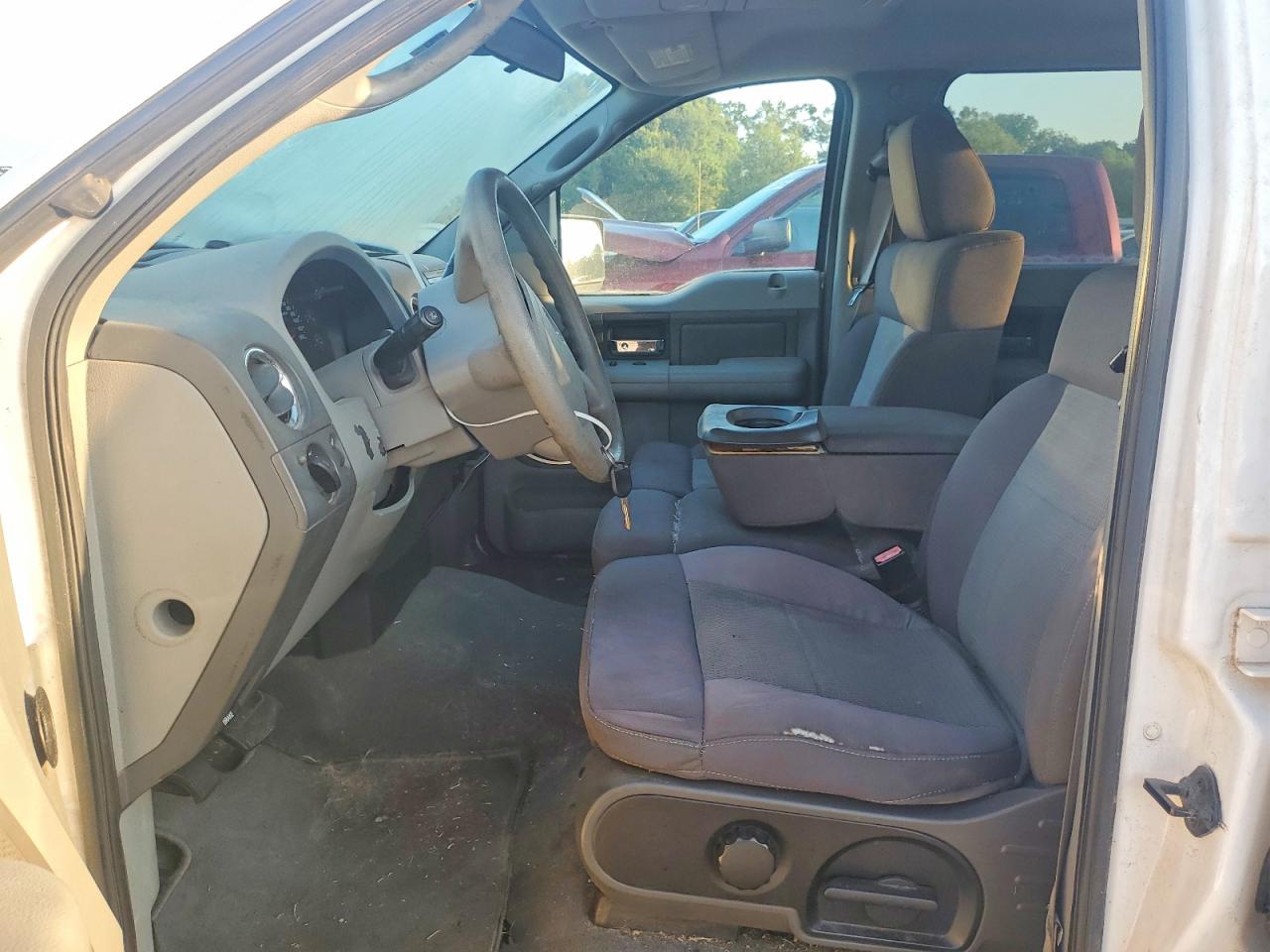 2004 Ford F150 Supercrew White vin: 1FTPW12514KA34745