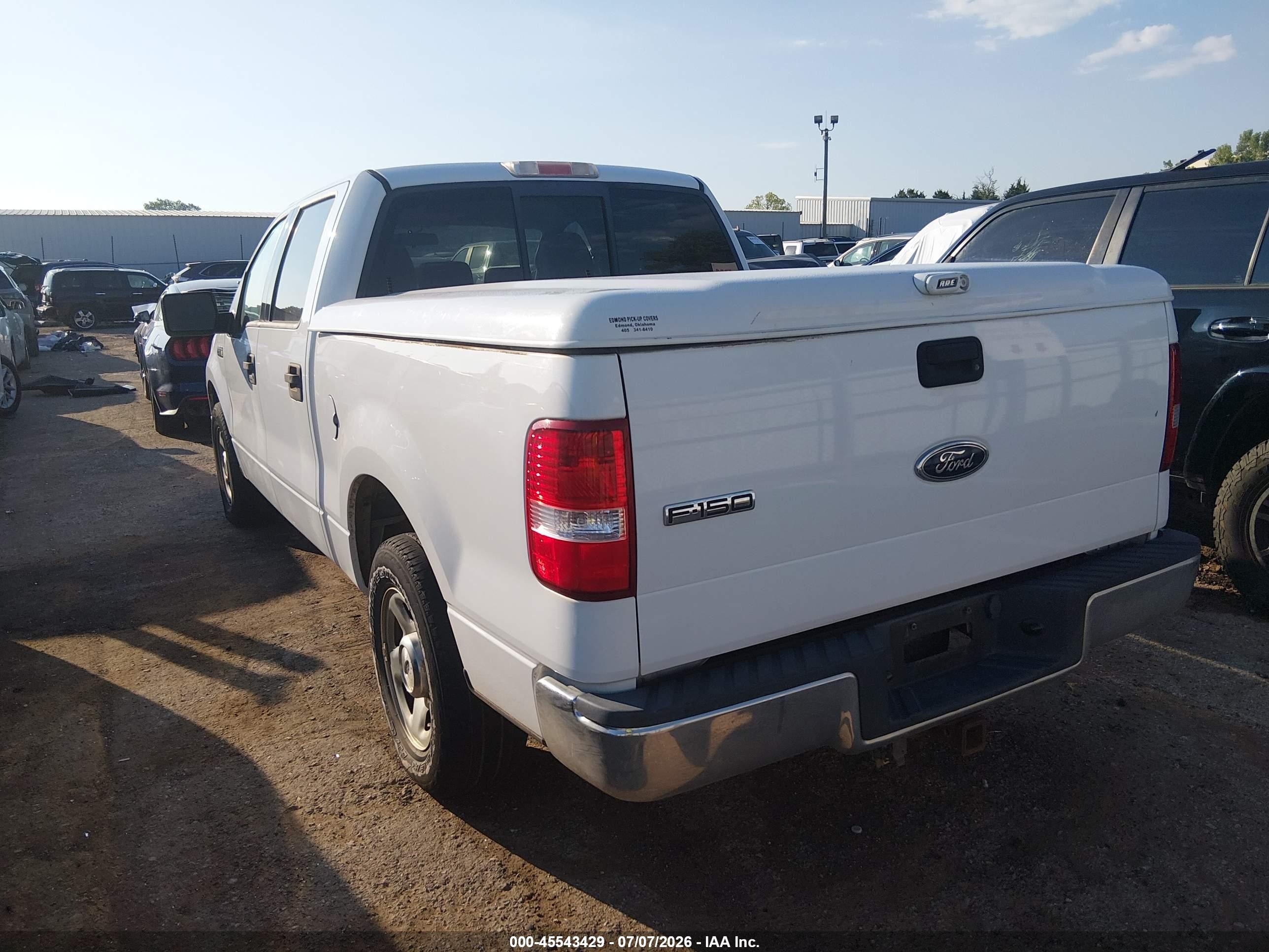 2004 Ford F-150 Lariat/xlt White vin: 1FTPW12514KC49123
