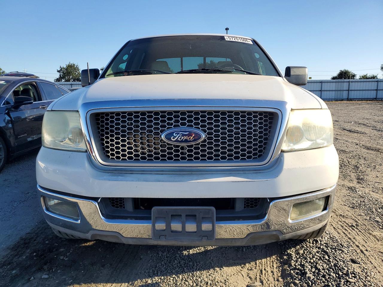 2004 Ford F150 Supercrew White vin: 1FTPW12514KC92750