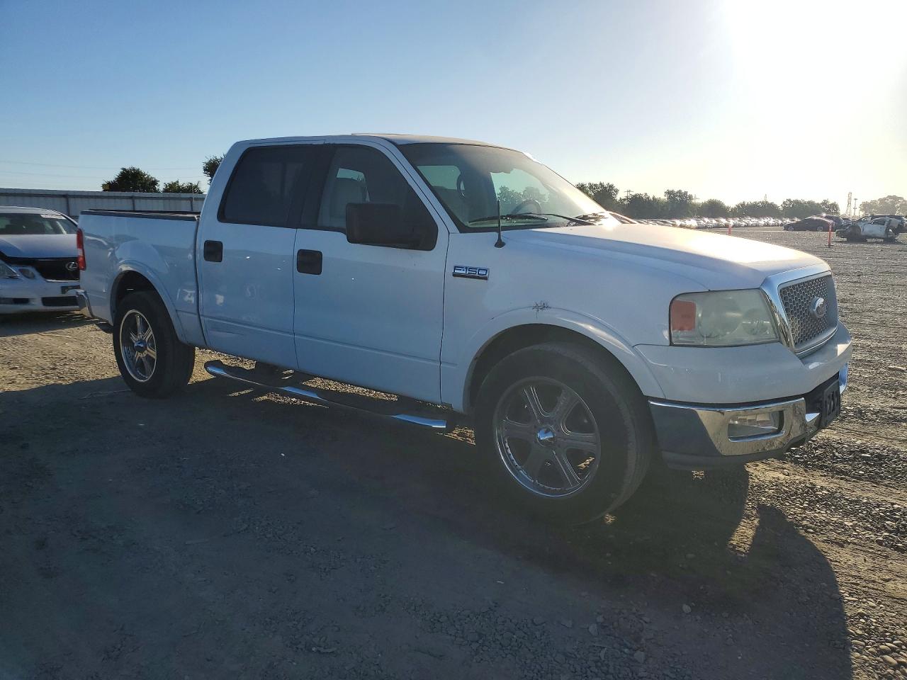 2004 Ford F150 Supercrew White vin: 1FTPW12514KC92750