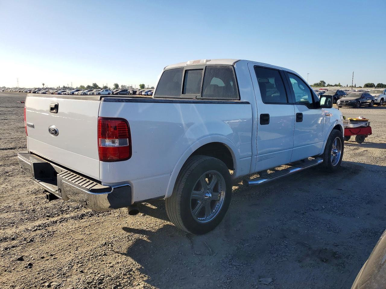 2004 Ford F150 Supercrew White vin: 1FTPW12514KC92750