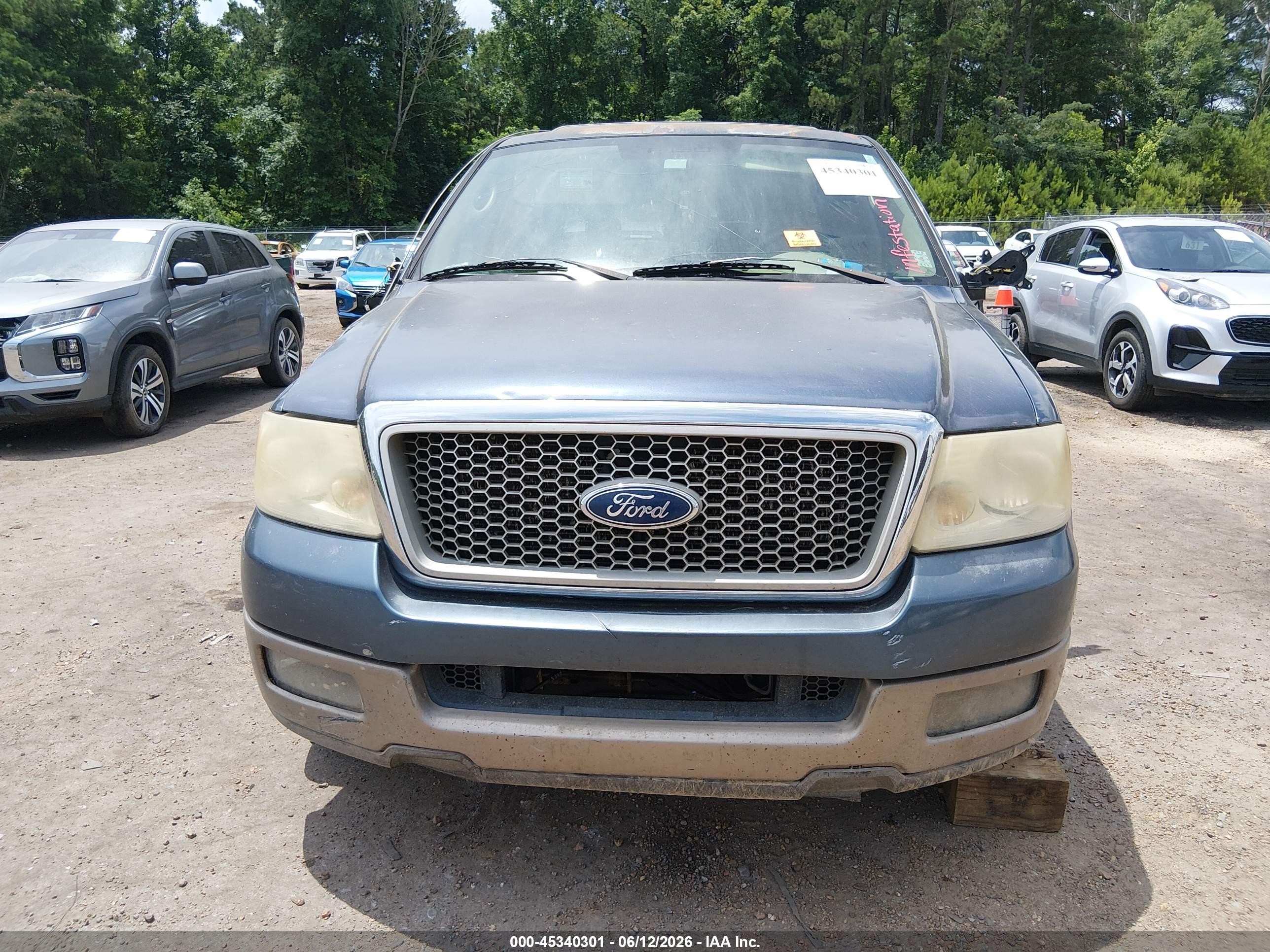 2004 Ford F-150 Lariat/xlt Синий vin: 1FTPW12514KD12382