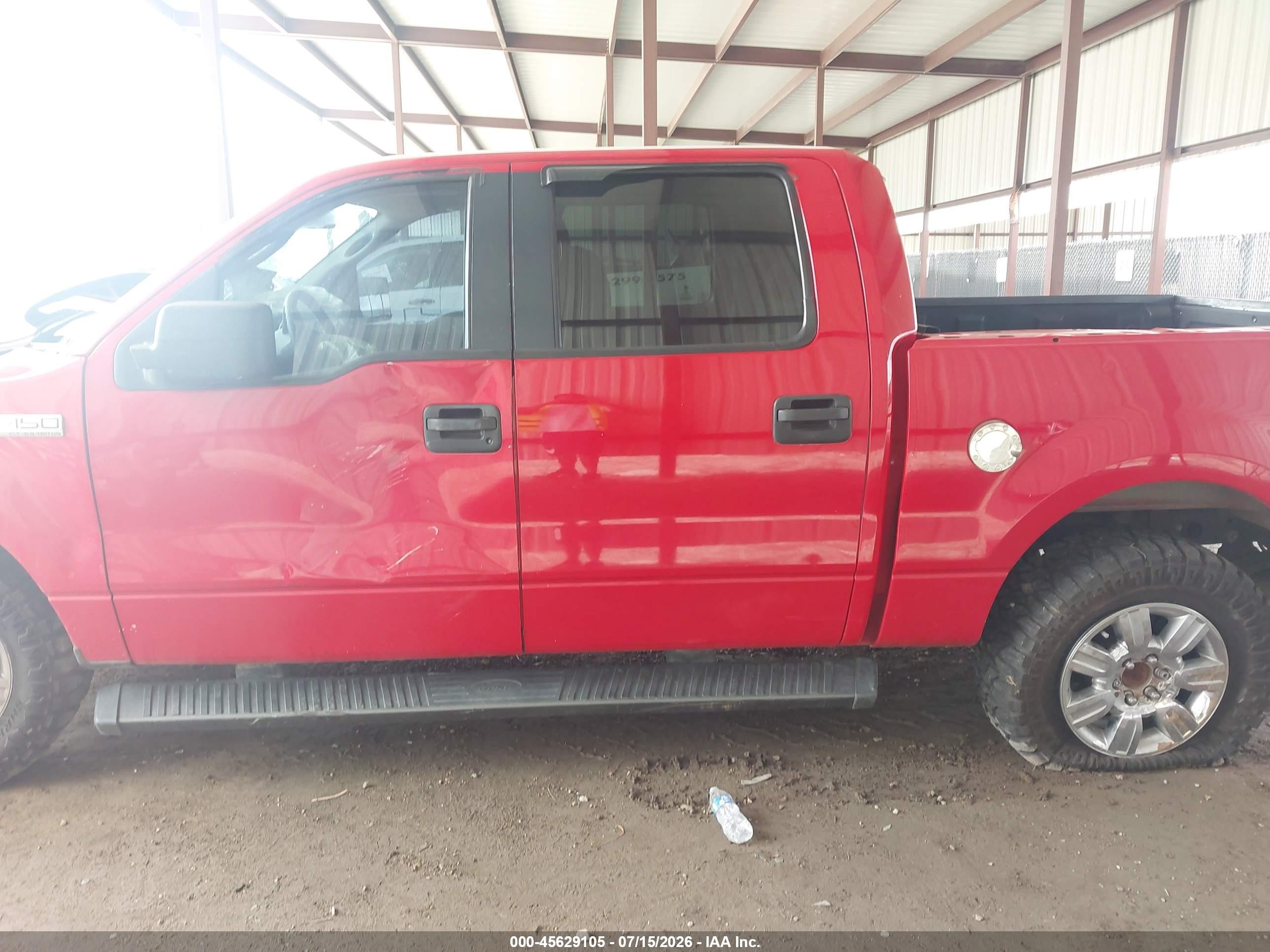 2005 Ford F-150 Lariat/xlt Red vin: 1FTPW12515FA27546