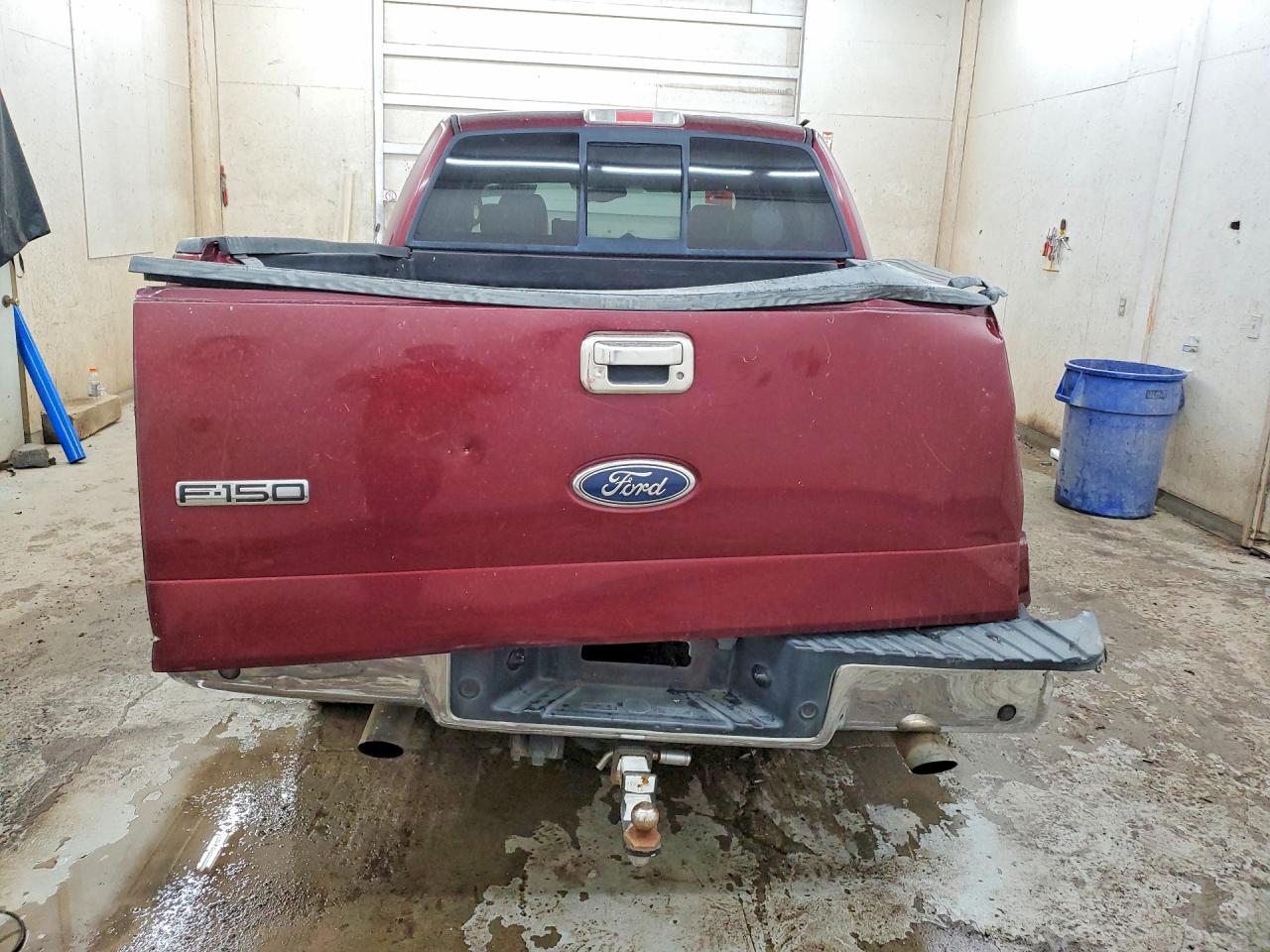 2005 Ford F150 Supercrew Burgundy vin: 1FTPW12515FA30270