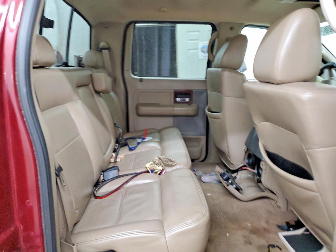 2005 Ford F150 Supercrew Burgundy vin: 1FTPW12515FA30270