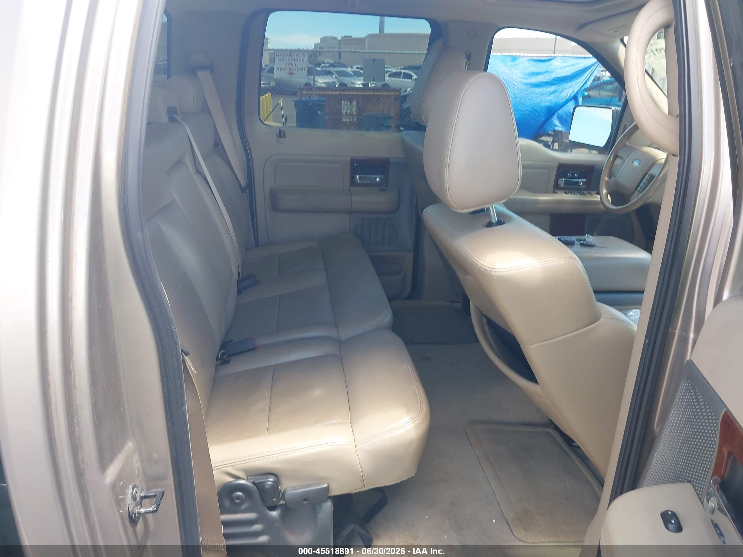 2005 Ford F-150 Lariat/xlt Gray vin: 1FTPW12515FA55055