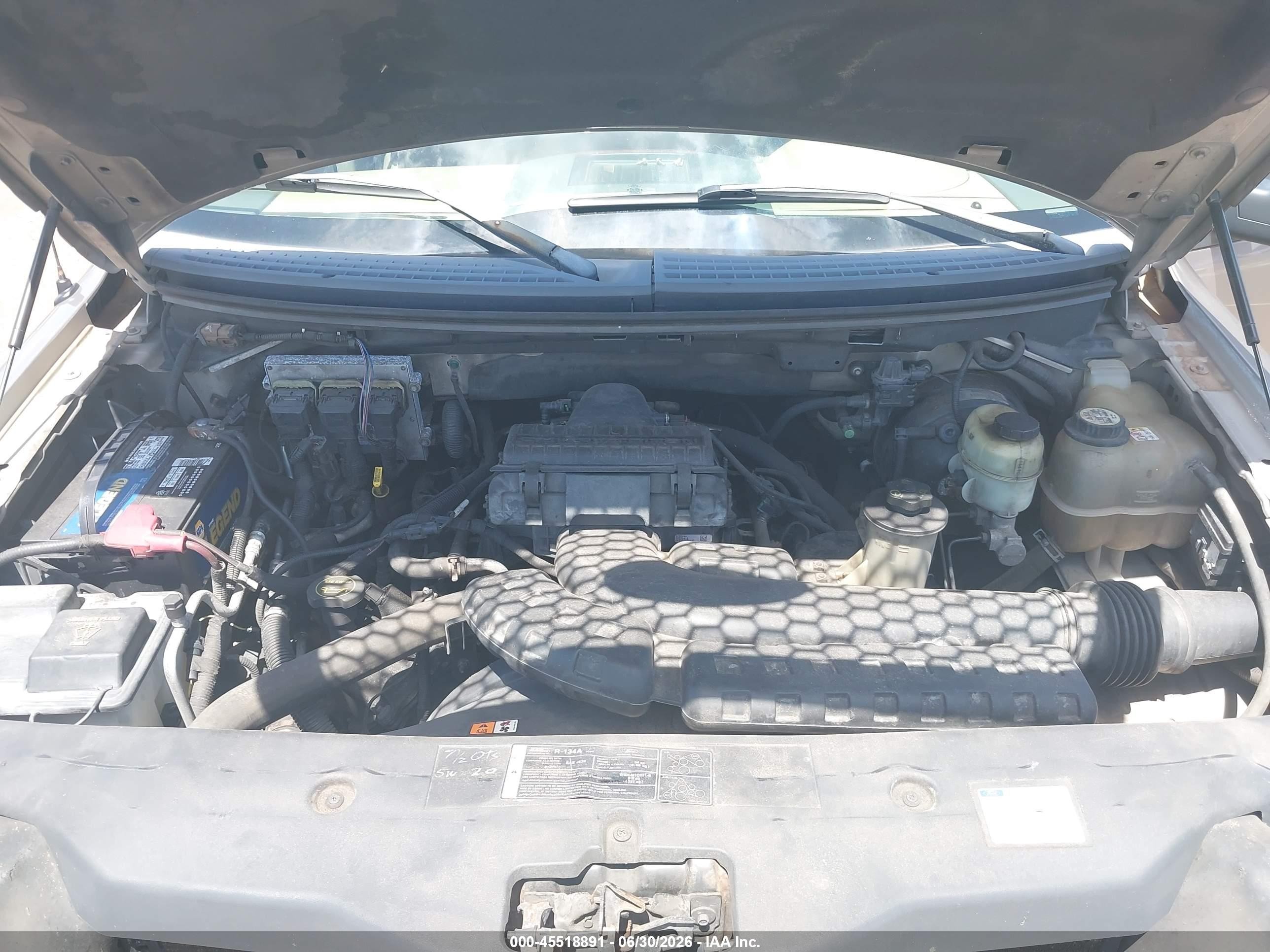 2005 Ford F-150 Lariat/xlt Gray vin: 1FTPW12515FA55055