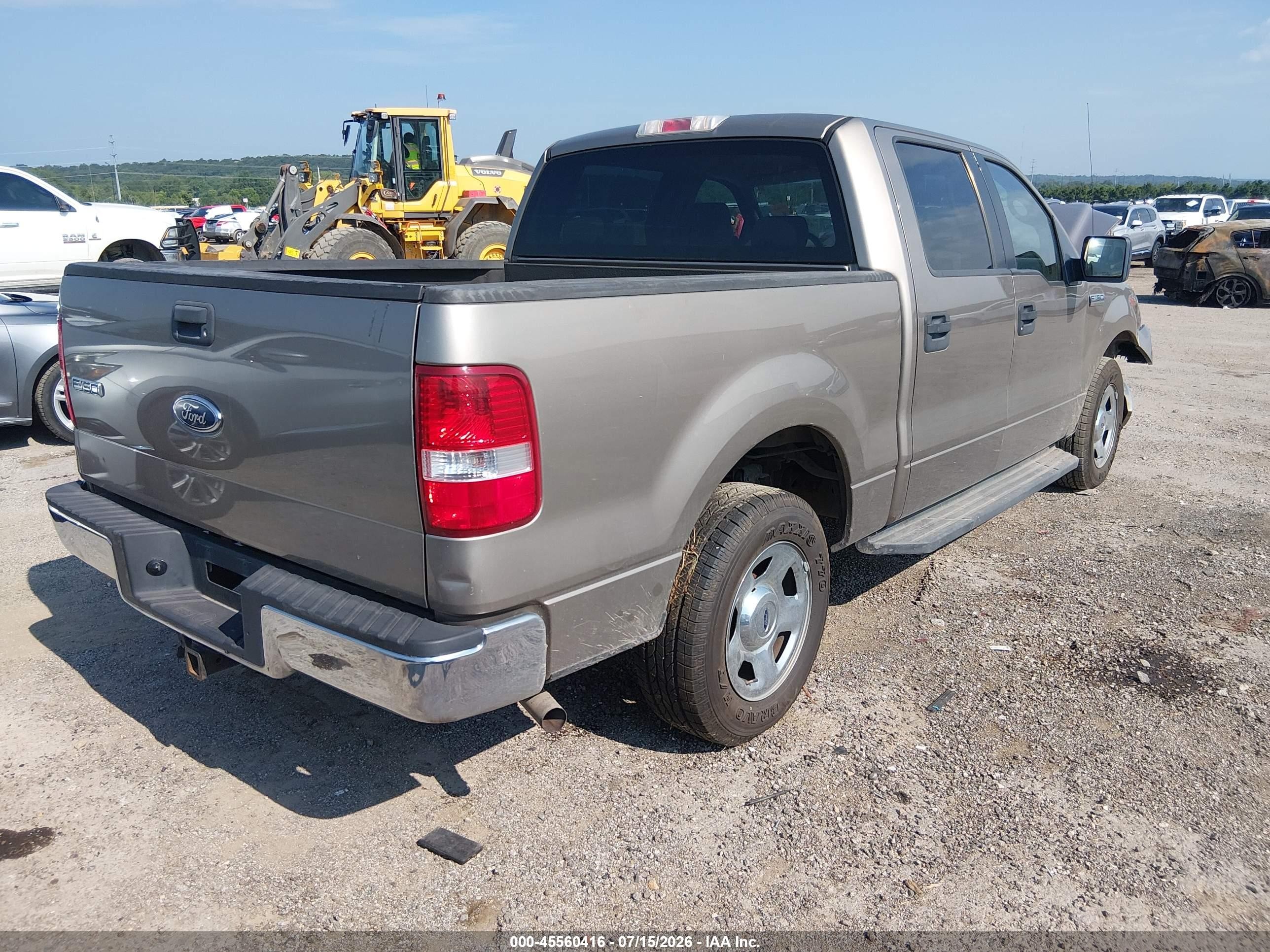 2005 Ford F-150 Lariat/xlt Tan vin: 1FTPW12515FA59221