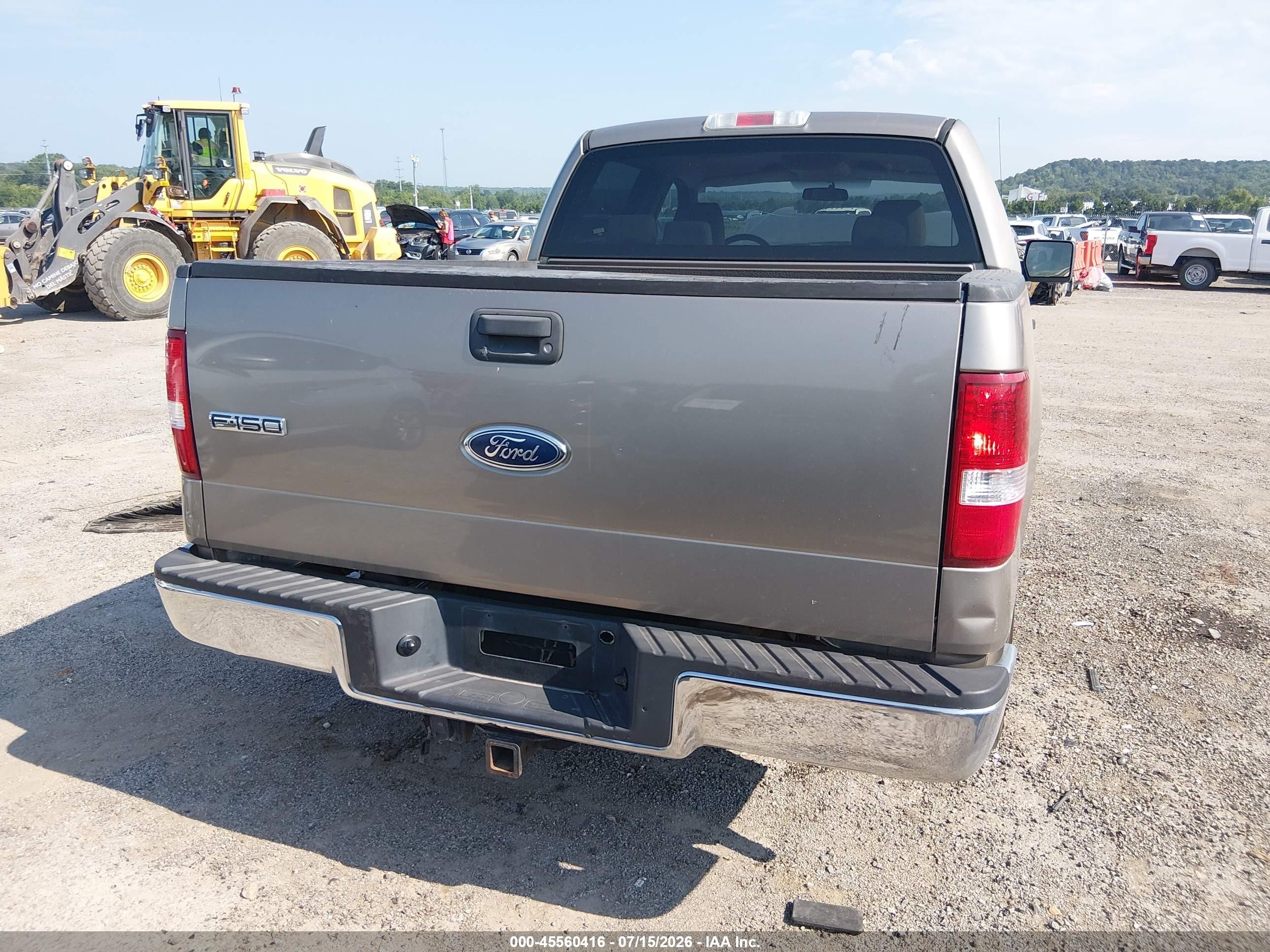 2005 Ford F-150 Lariat/xlt Tan vin: 1FTPW12515FA59221